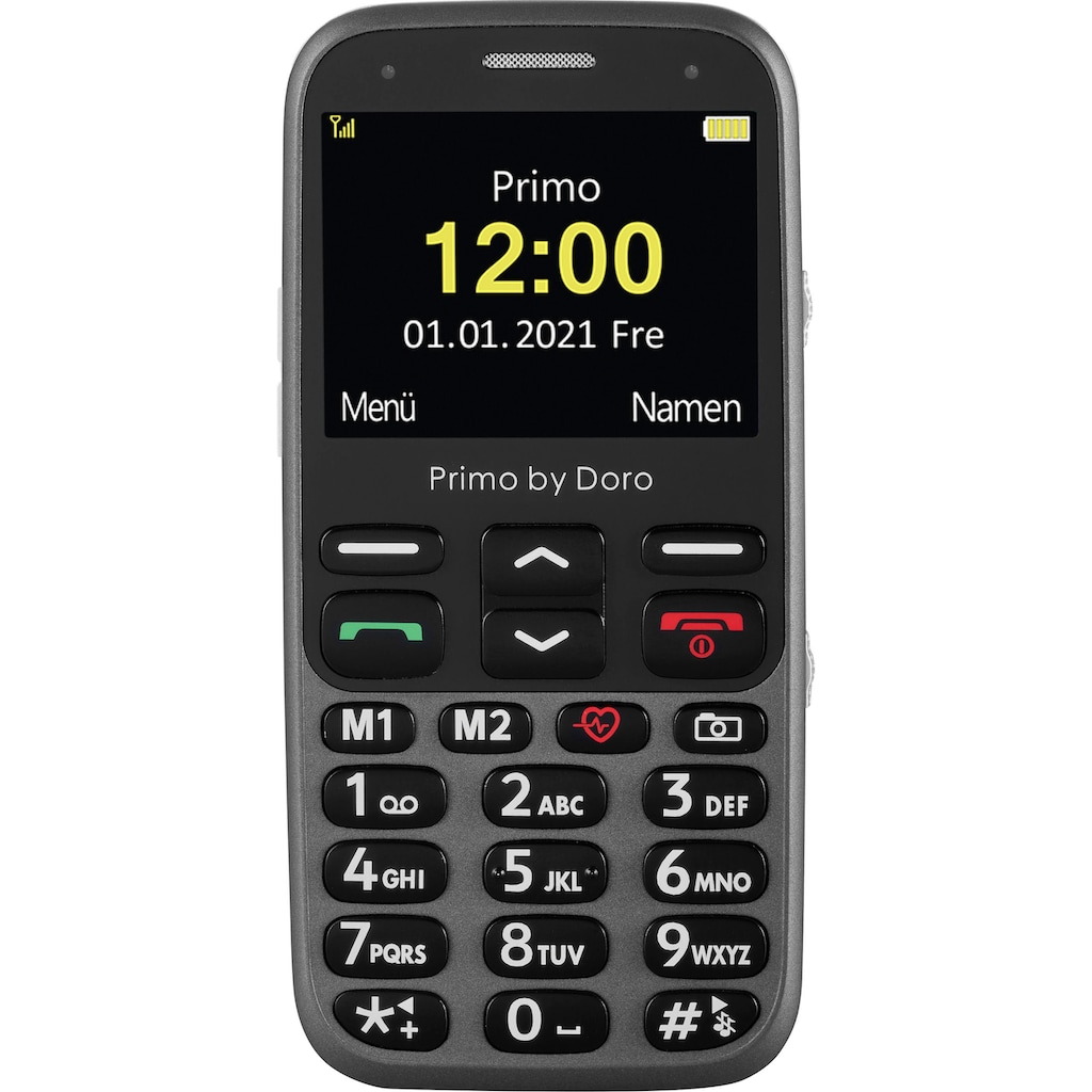 Primo Handy »Primo 368«, grau, 5,84 cm/2,3 Zoll, 3 MP Kamera