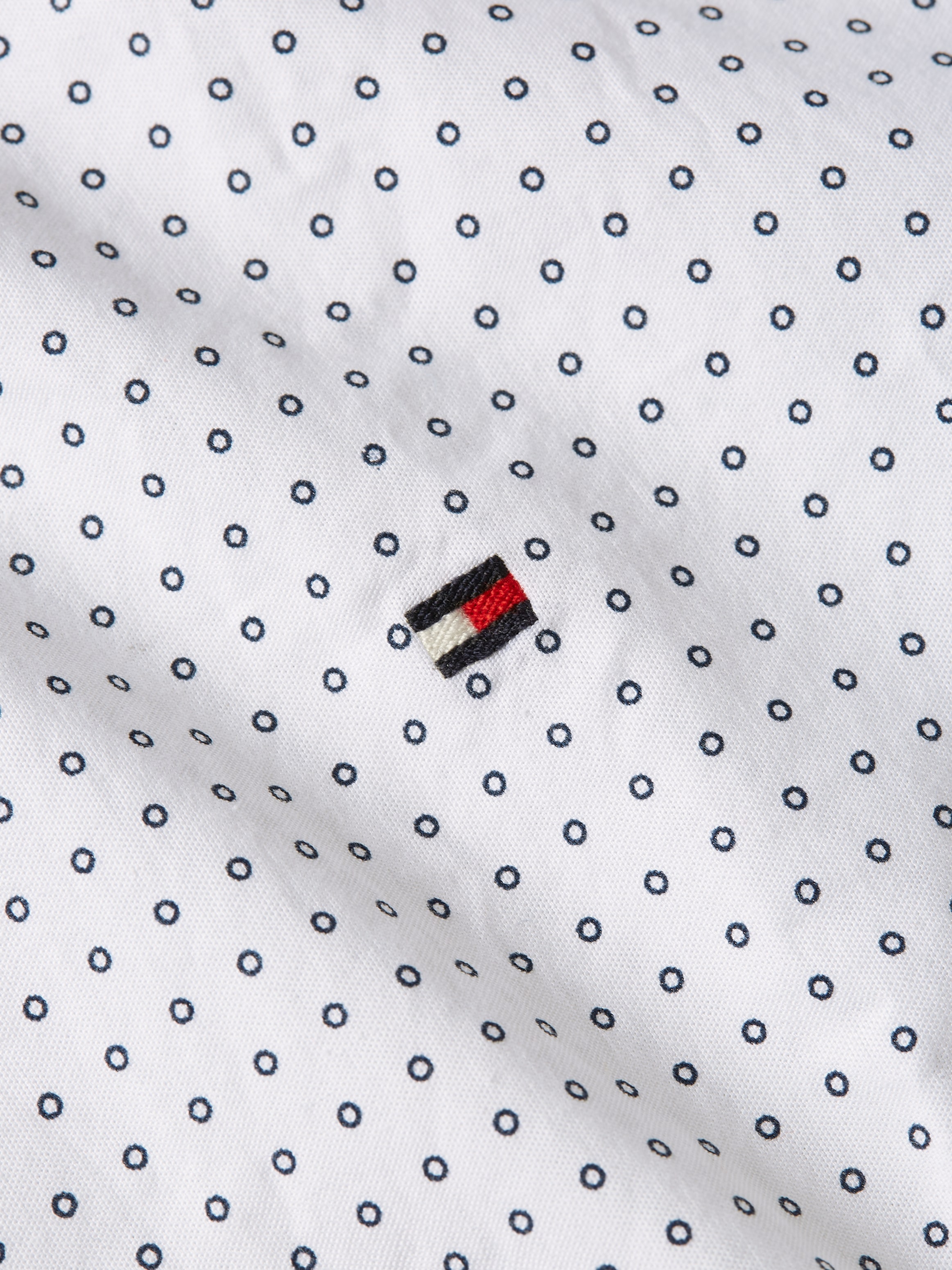 Tommy Hilfiger Businesshemd »CL-W OXF CIRCLE PRINT SHIRT SF«