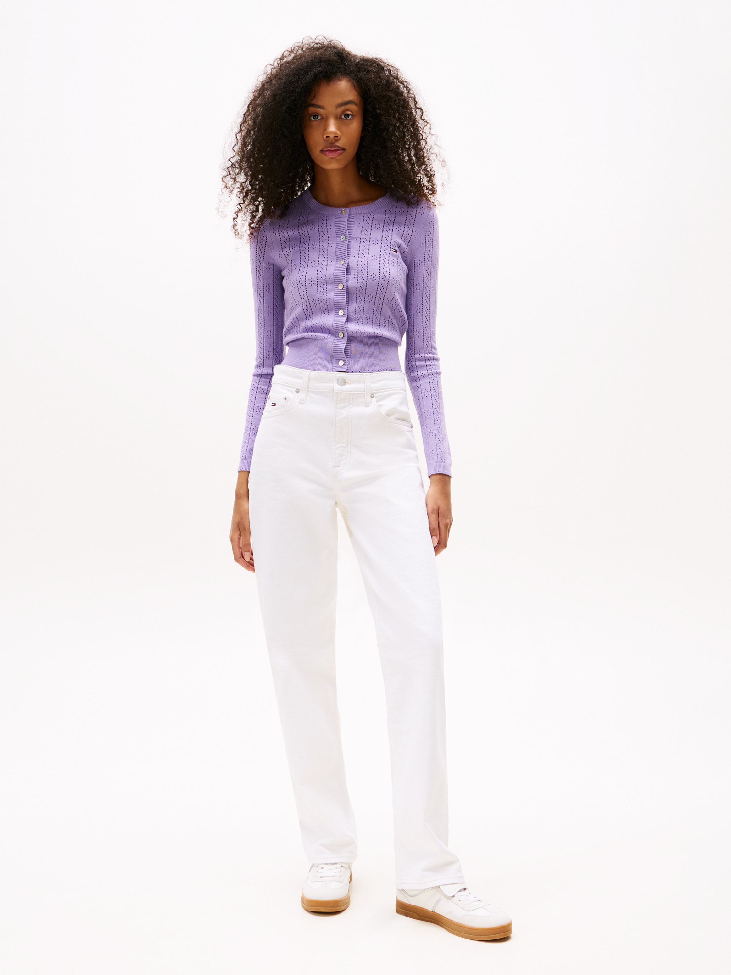 Tommy Jeans Straight-Jeans »LAYLA HR SLIM STR«, in Knöchellänge