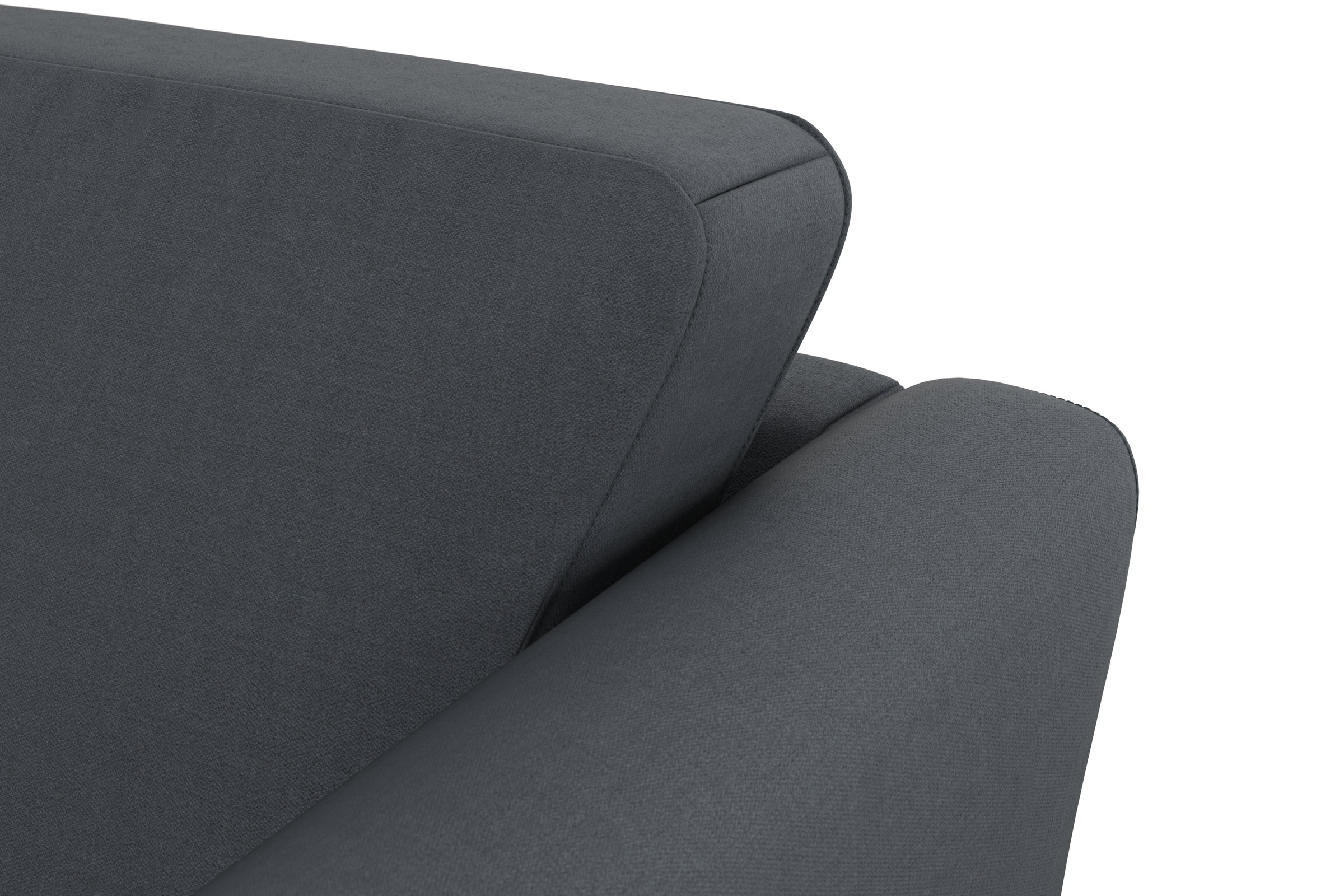 sit&more Ecksofa »Visby L-Form«, Wahlweise mit Bettfunktion und Stauraum, frei im Raum stellbar