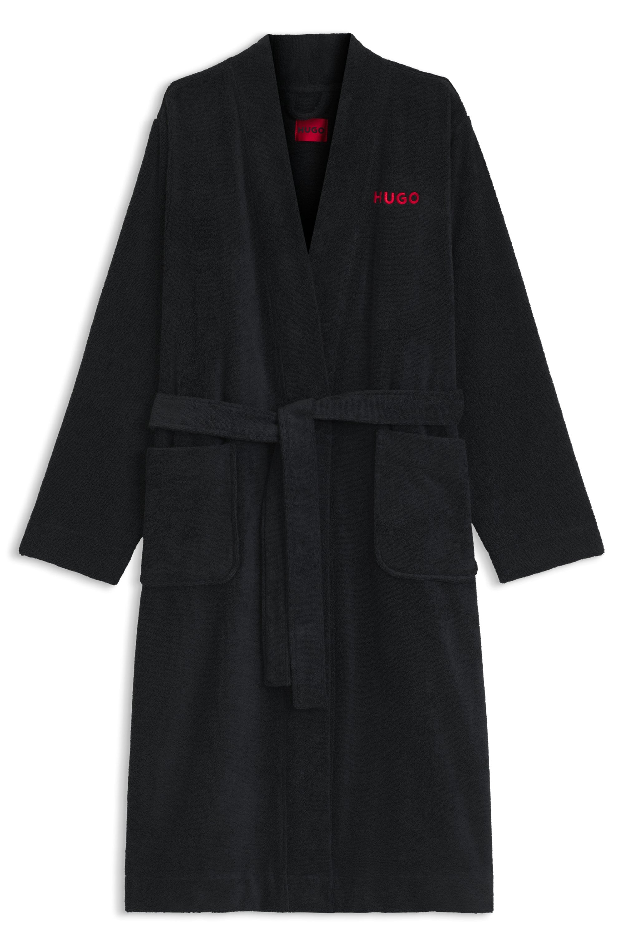 HUGO Underwear Bademantel "Terry Gown" mit Bindegürtel