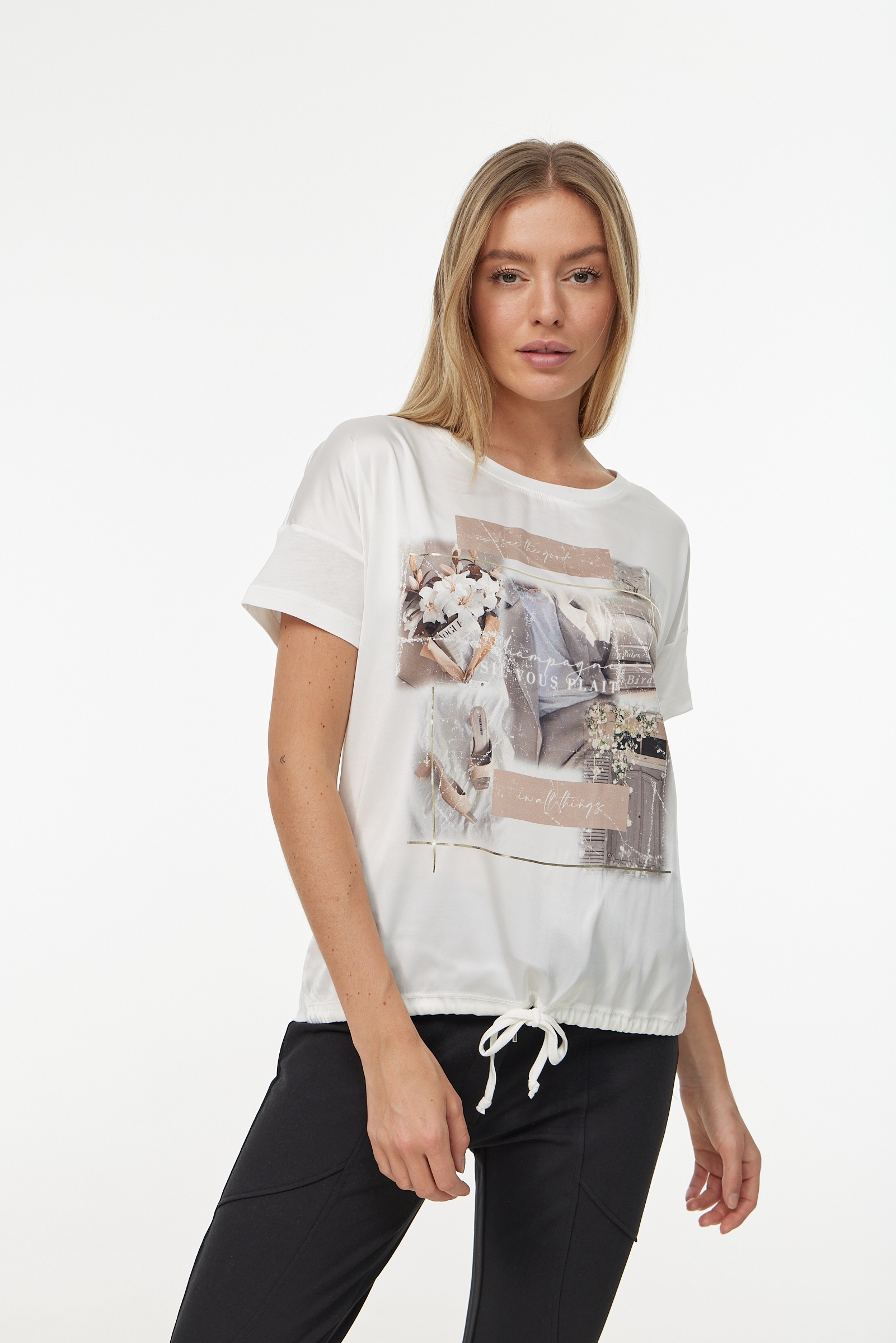 Decay T-Shirt, mit großem Frontprint