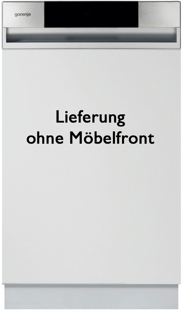 GORENJE teilintegrierbarer Geschirrspüler Geschirrspüler "GI520E15X" 9 Maßg günstig online kaufen