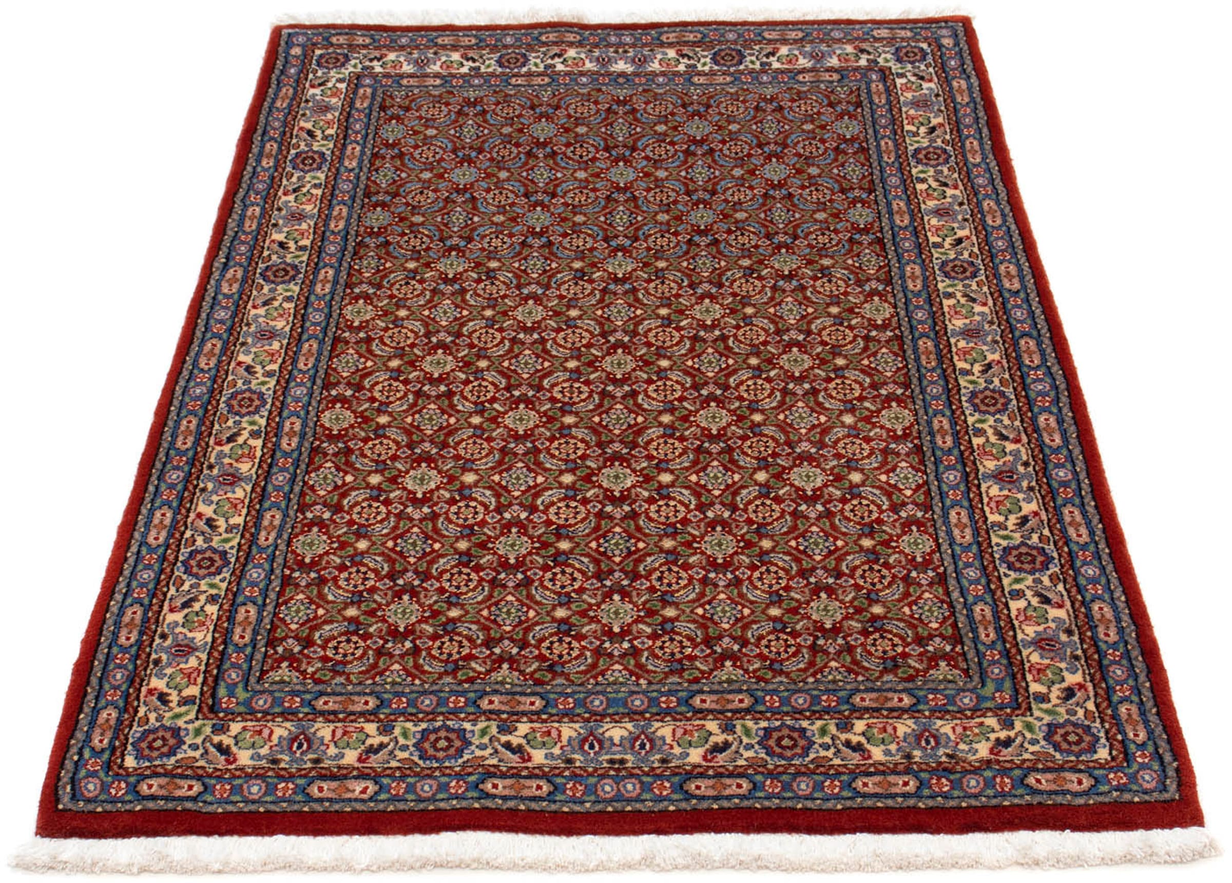 morgenland Orientteppich "Perser - Classic - 127 x 81 cm - dunkelrot", rechteckig, 10 mm Höhe, Wohnzimmer, Handgeknüpft,