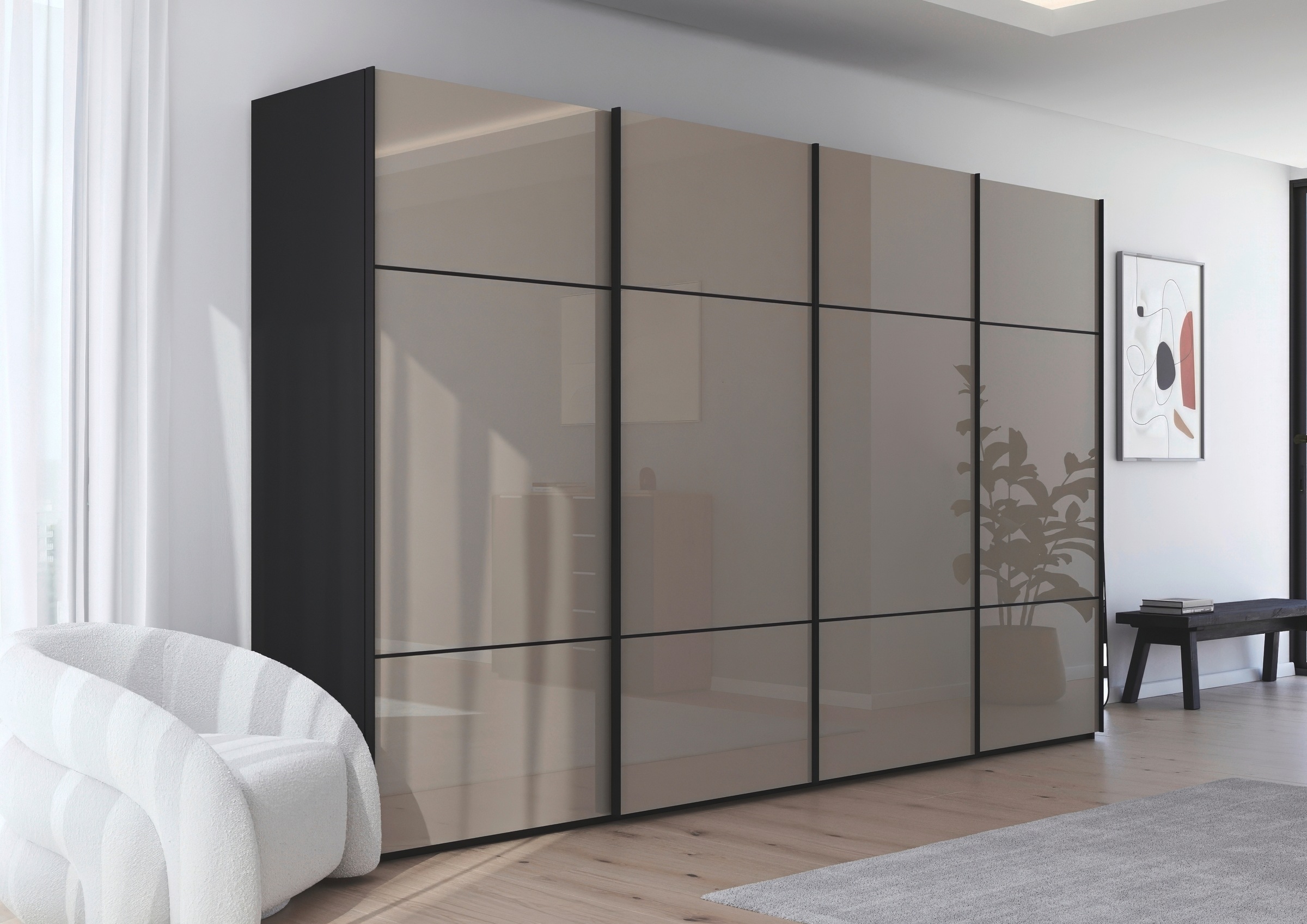 rauch Schwebetürenschrank "Kleiderschrank Schrank Garderobe Schlafzimmersch günstig online kaufen