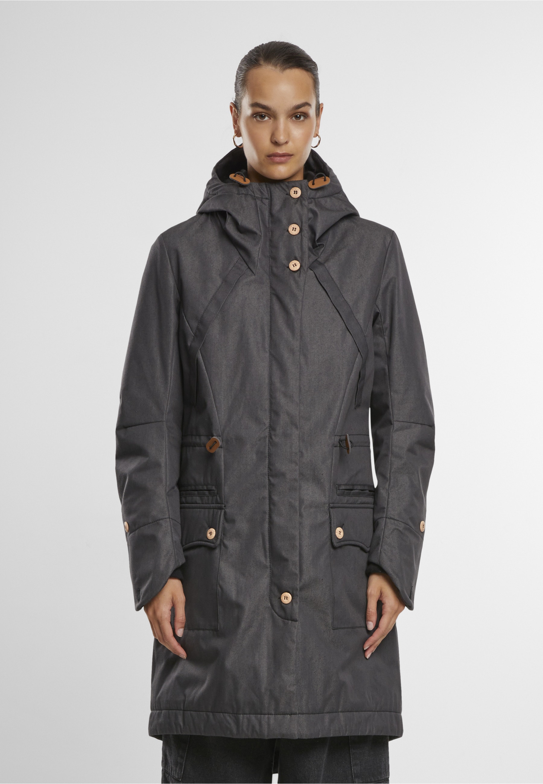 Brandit Parka »Brandit Brandit Women Mayleene Winterparka« 1 Stk. tlg. mit Kapuze