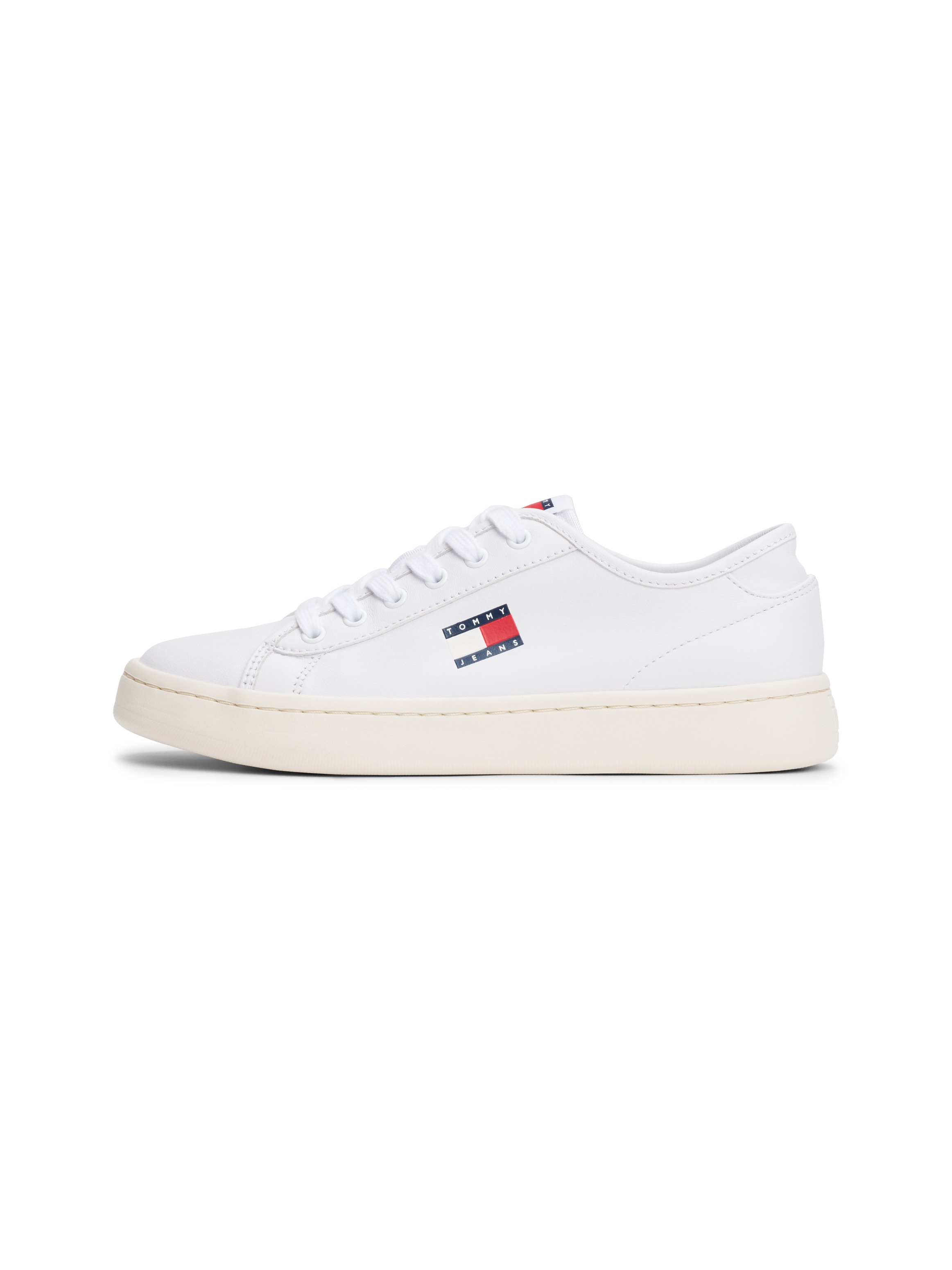 Thumbnail - Tommy Jeans Plateausneaker "TJW LIGHTWEIGHT COURT SNEAKER", Freizeitschuh, Halbschuh, Schnürschuh mit plakativer Logofla...
