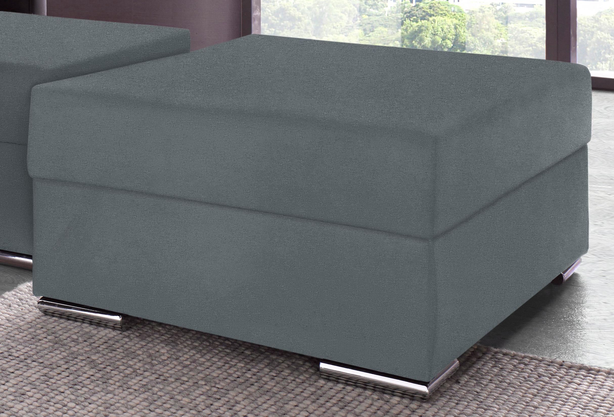 COLLECTION AB Hocker "John, B: 100 cm" optional Federkernpolsterung