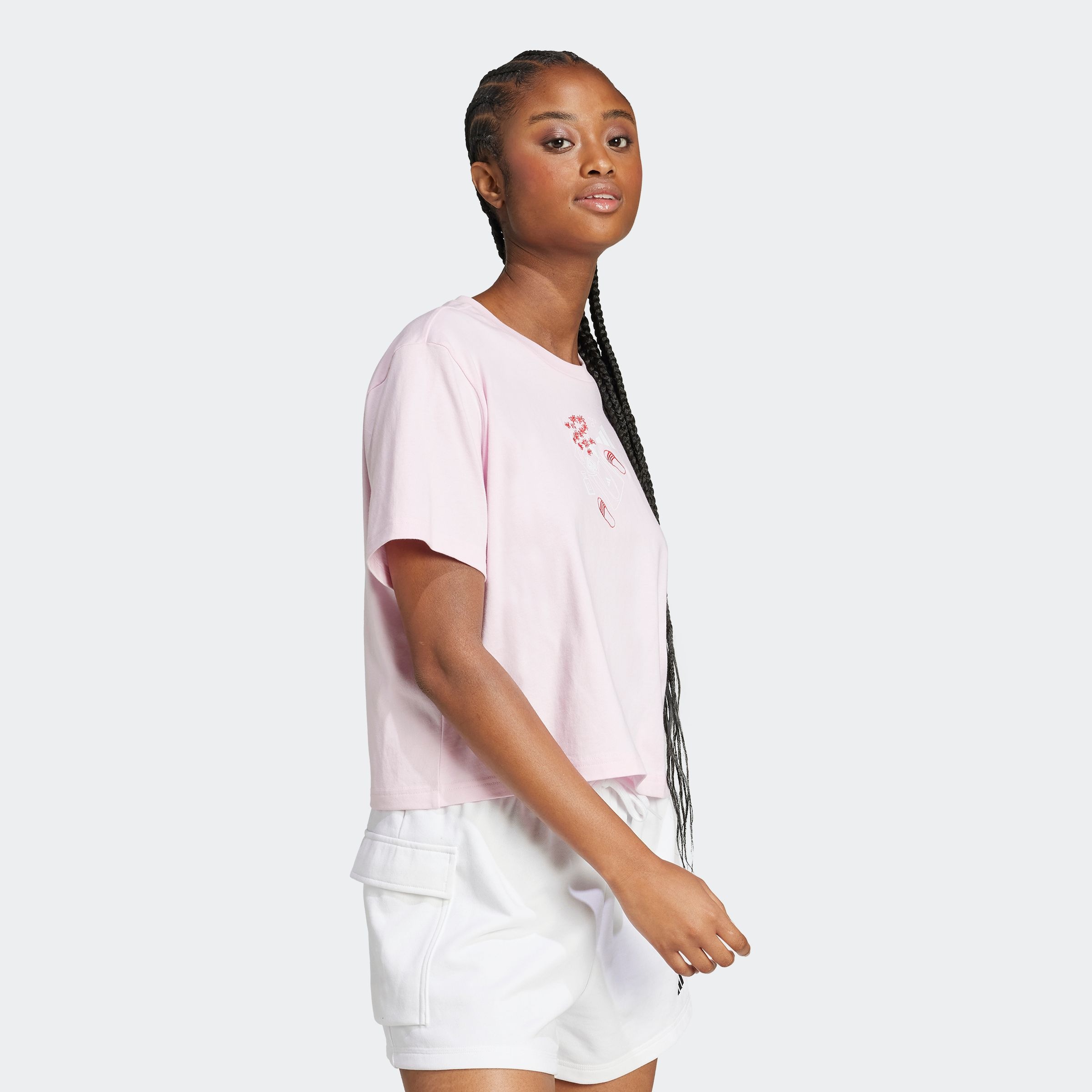 adidas Sportswear T-Shirt "MINI GRAPHIC" sportlicher Stil, kurze Ärmel, ohn günstig online kaufen