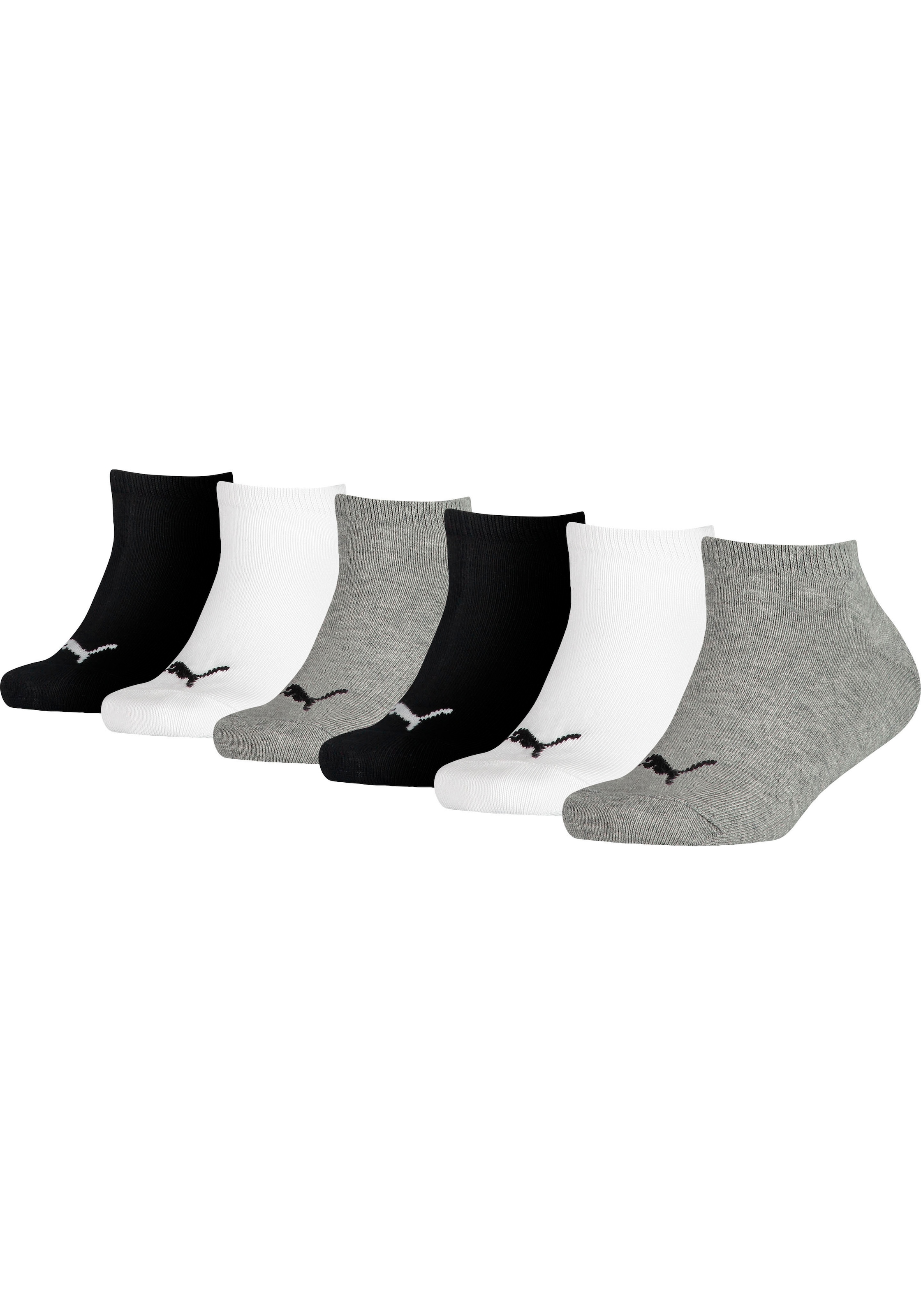 Sneakersocken »KIDS INVISIBLE 6P ECOM«, (6 Paar), mit flacher Zehennaht