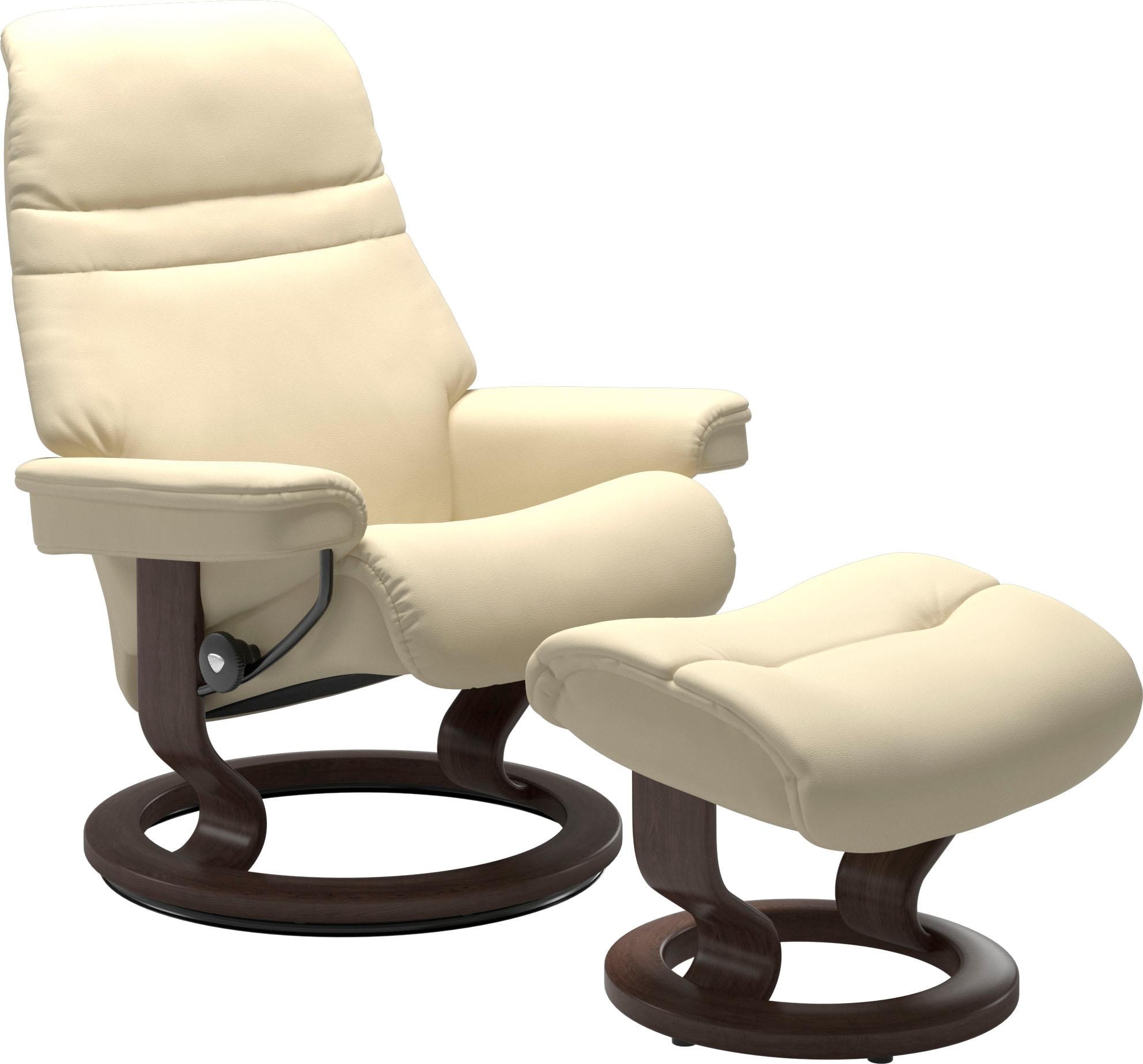 Stressless Relaxsessel "Sunrise" Relaxsessel mit Hocker, mit Classic Base, günstig online kaufen