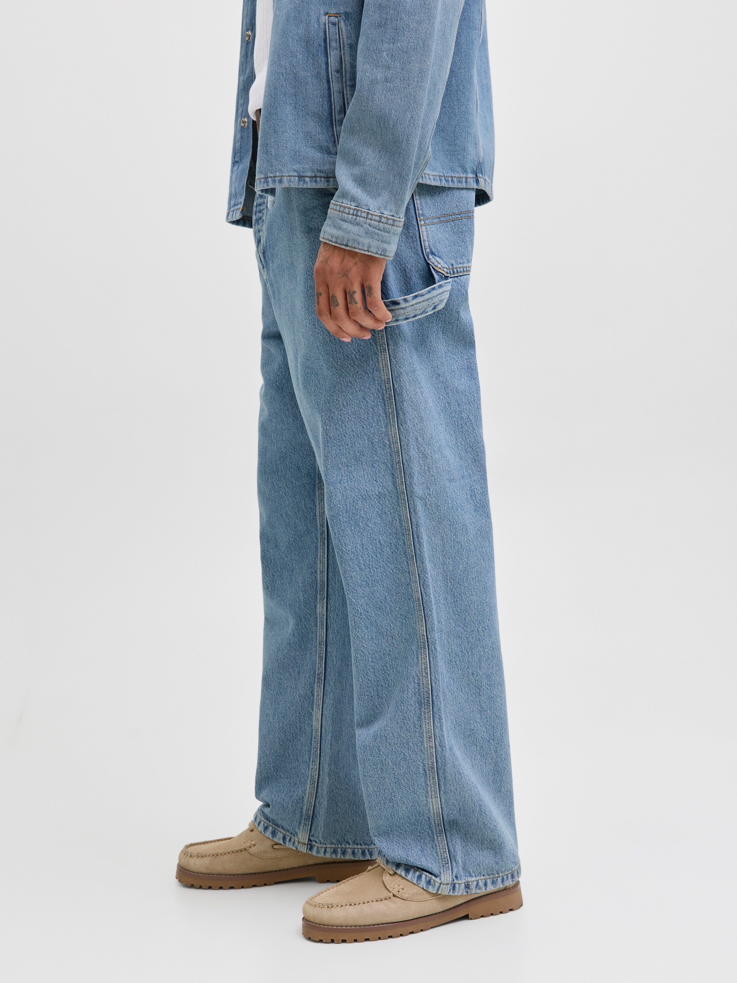 Jack & Jones Relax-fit-Jeans "JJIALEX JJCARPENTER AKM 840 SN" günstig online kaufen