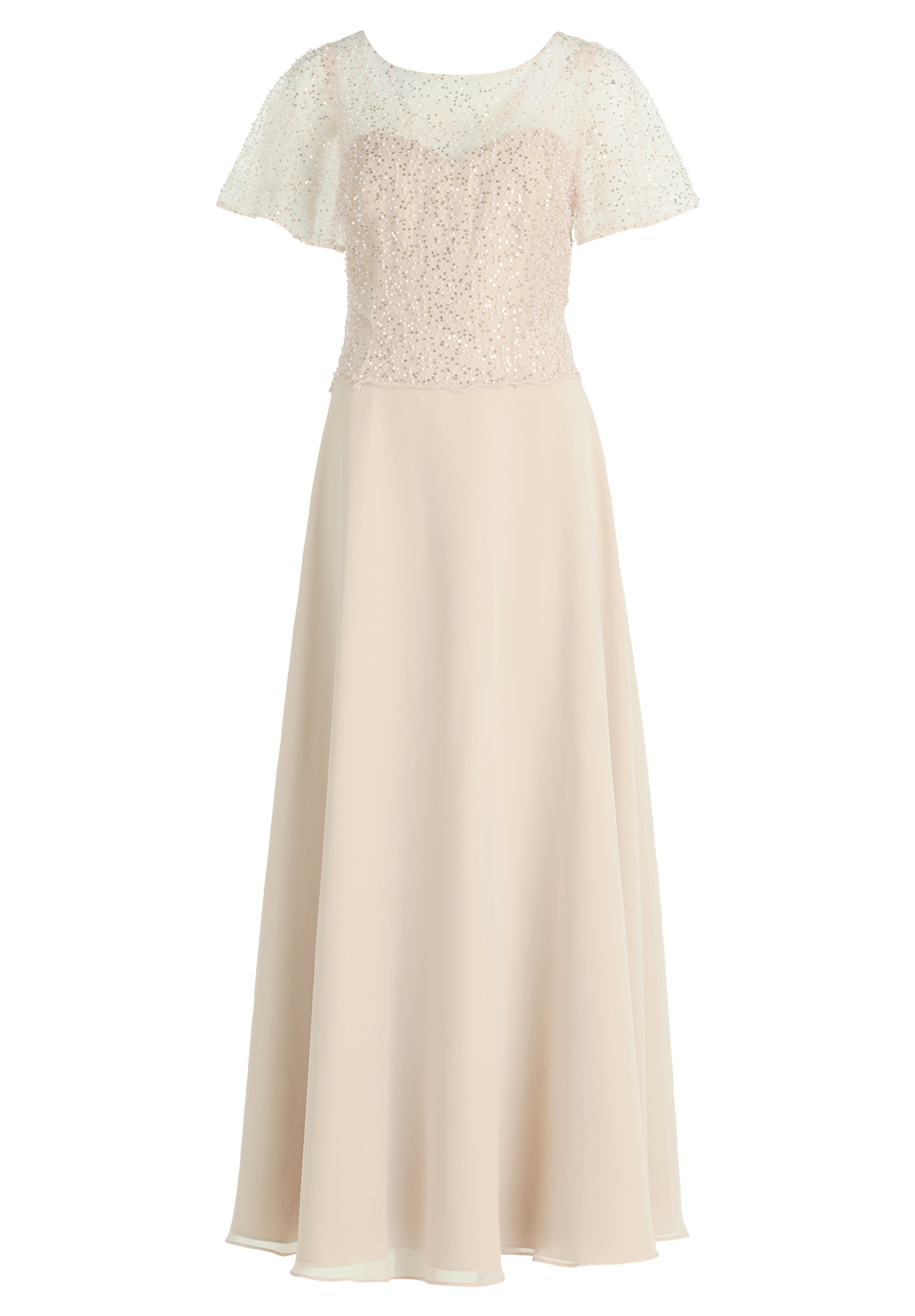 Vera Mont Abendkleid »Vera Mont Abendkleid mit Stickerei«, Materialmix