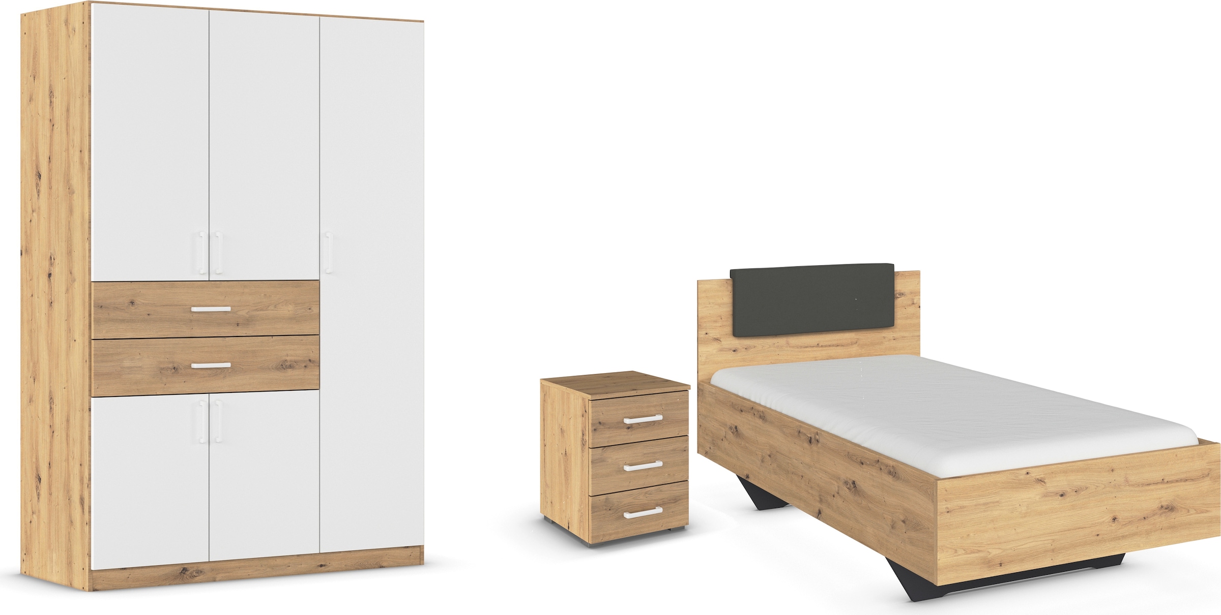 rauch Schlafzimmer-Set "Komplettzimmer Komplettschlafzimmer Schlafzimmer-Se günstig online kaufen
