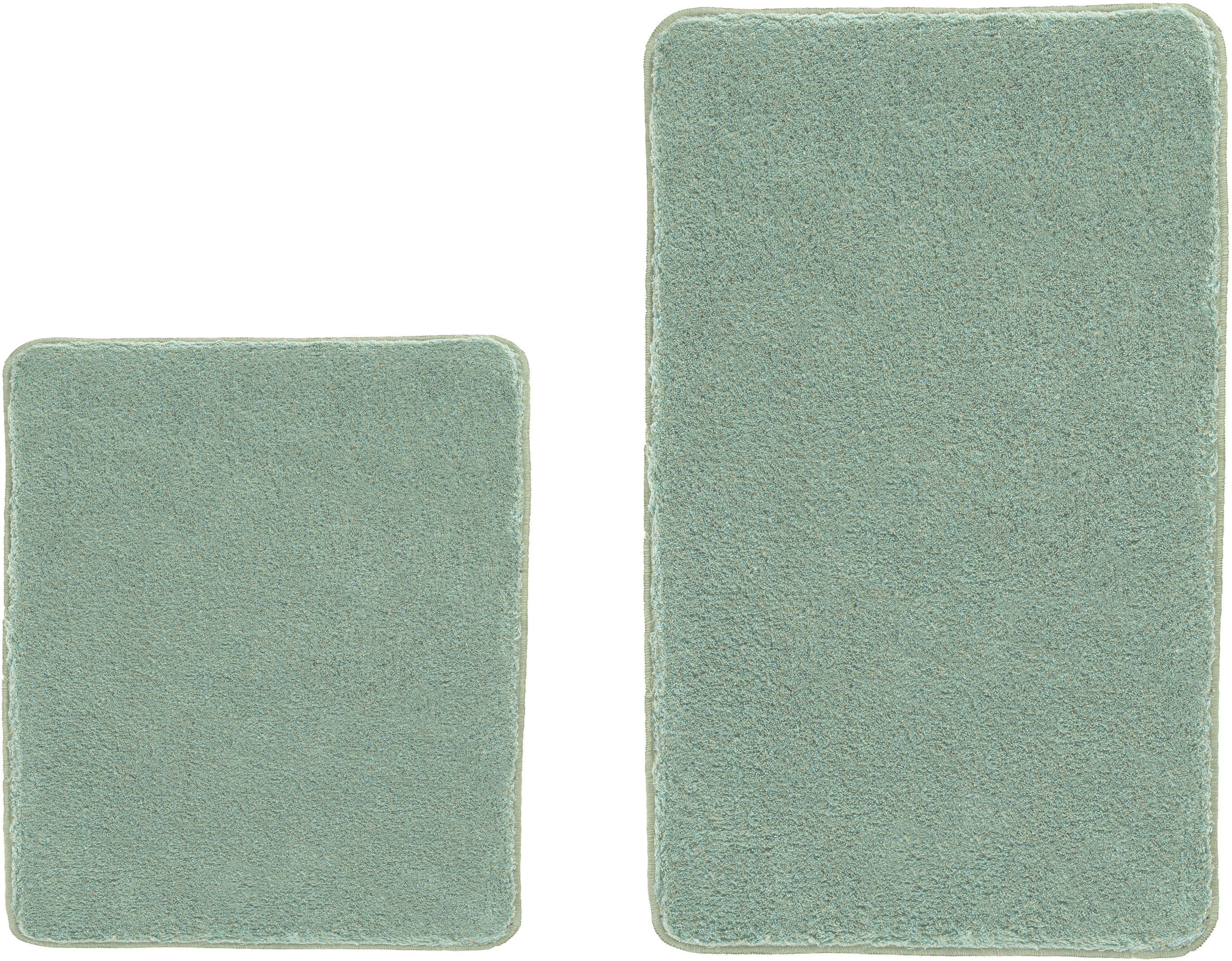Kleine Wolke Badematte "RELAX, Badvorleger, Badezimmer Teppich" Höhe 30 mm rutschhemmend beschichtet fußbodenheizungsgeeignet Badteppich, meliert, rechteckig, rund & als Set erhältlich
