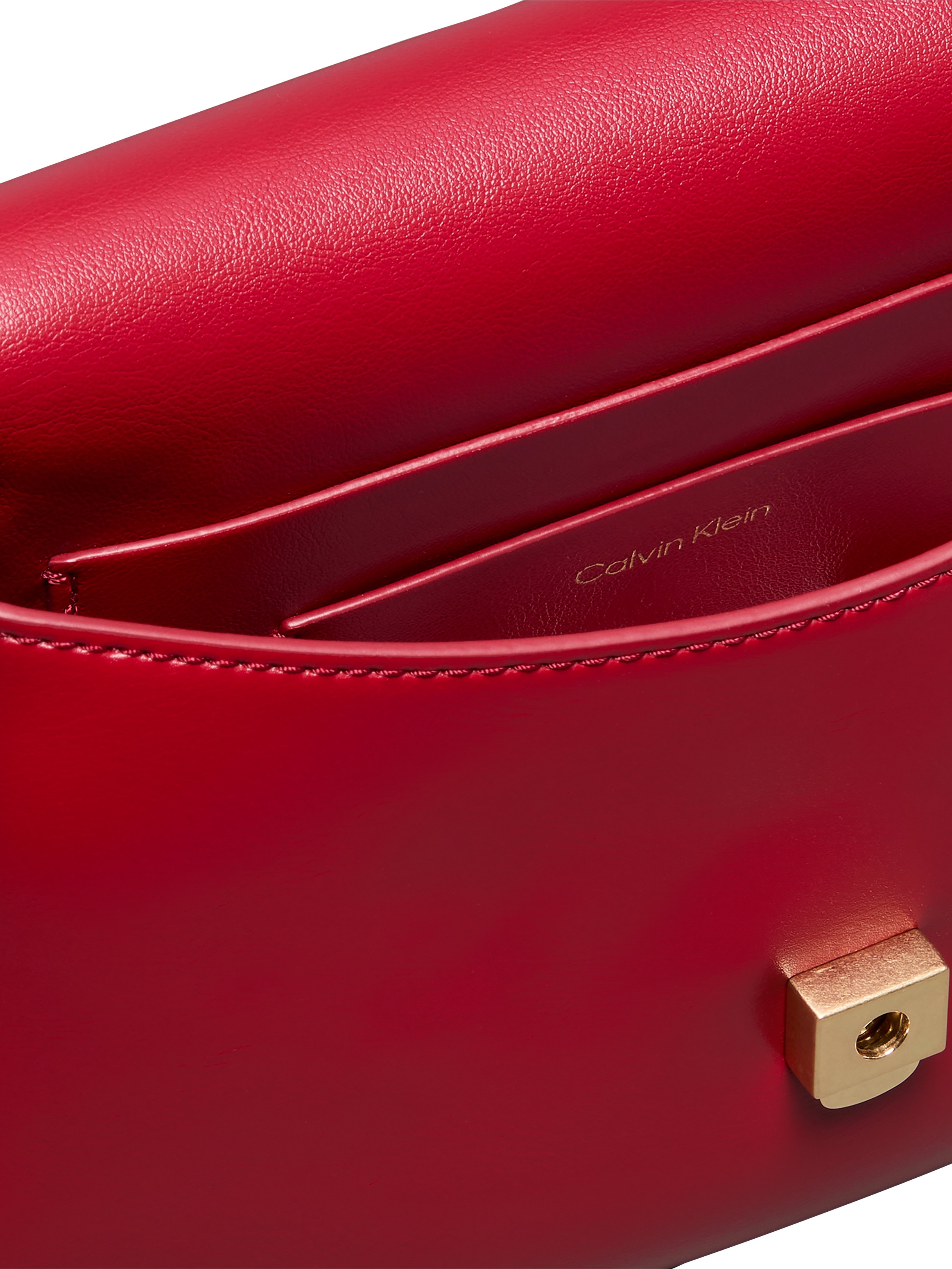 Calvin Klein Umhängetasche »CK FLAP CAMERA BAG« Damen Schultertasche, Abendtasche mit CK-Logo