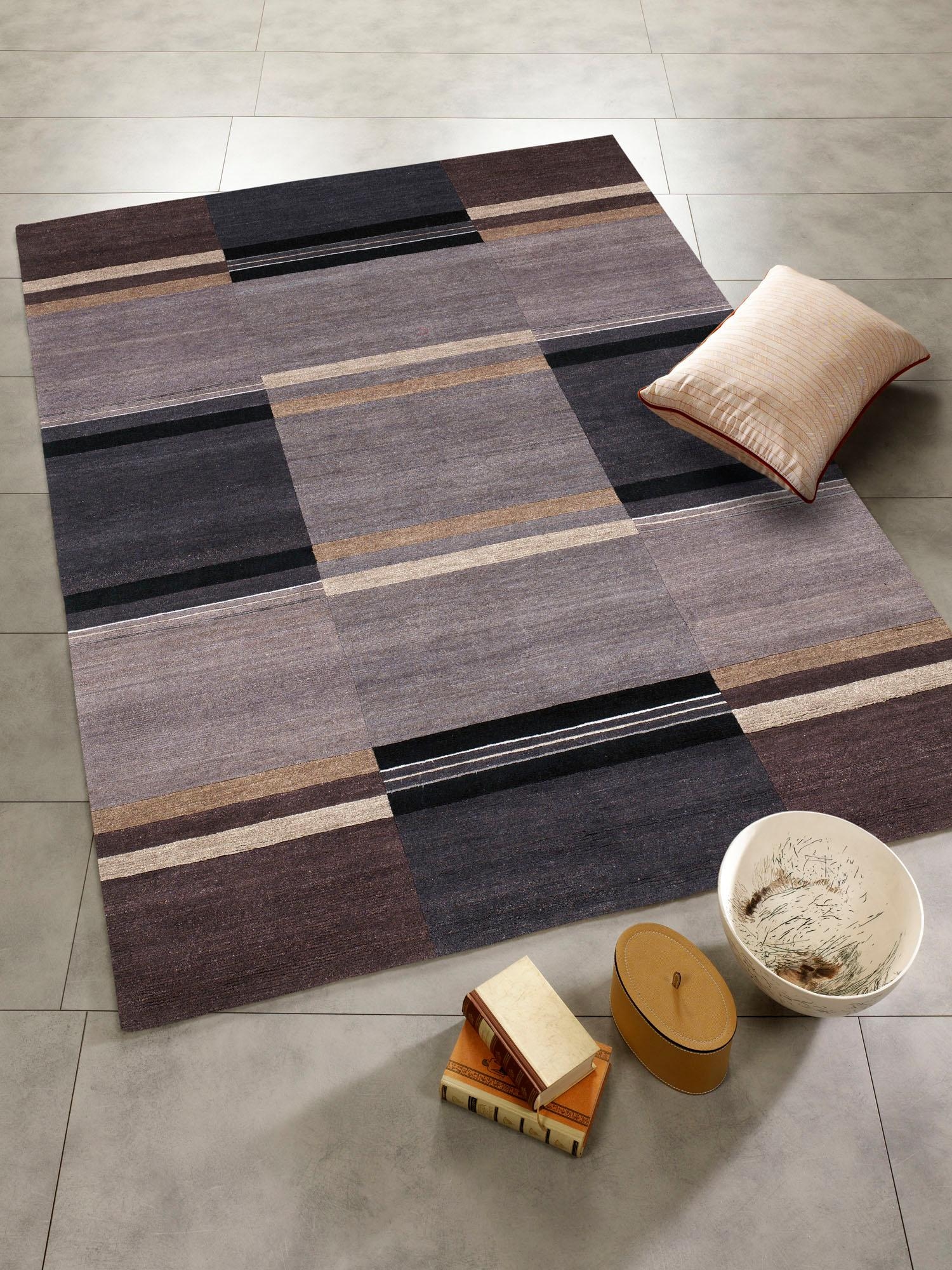 OCI DIE TEPPICHMARKE Teppich »Sensation Soya«, rechteckig, 6 mm Höhe, handgeknüpft, Wohnzimmer