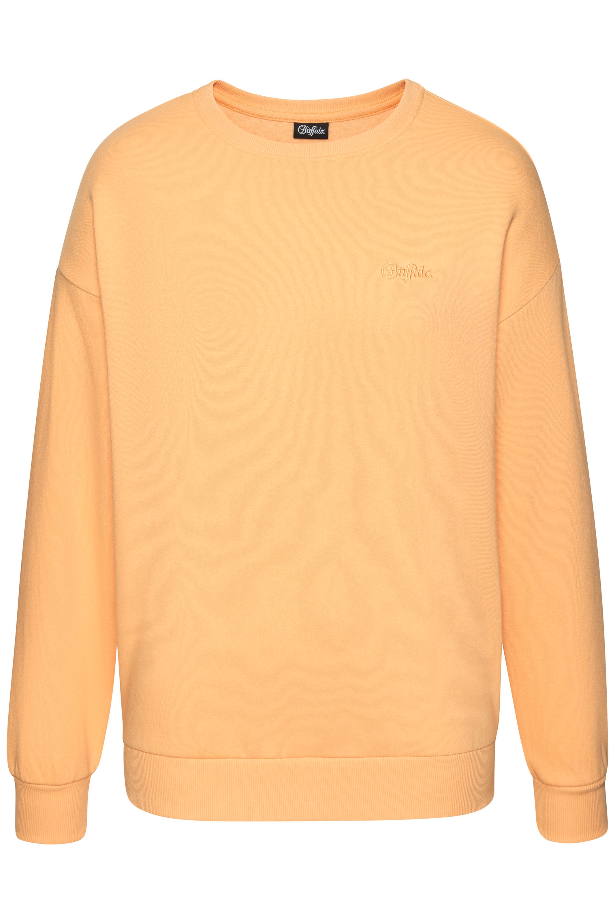 Buffalo Sweater, mit toller Stickerei auf der Rückseite günstig online kaufen