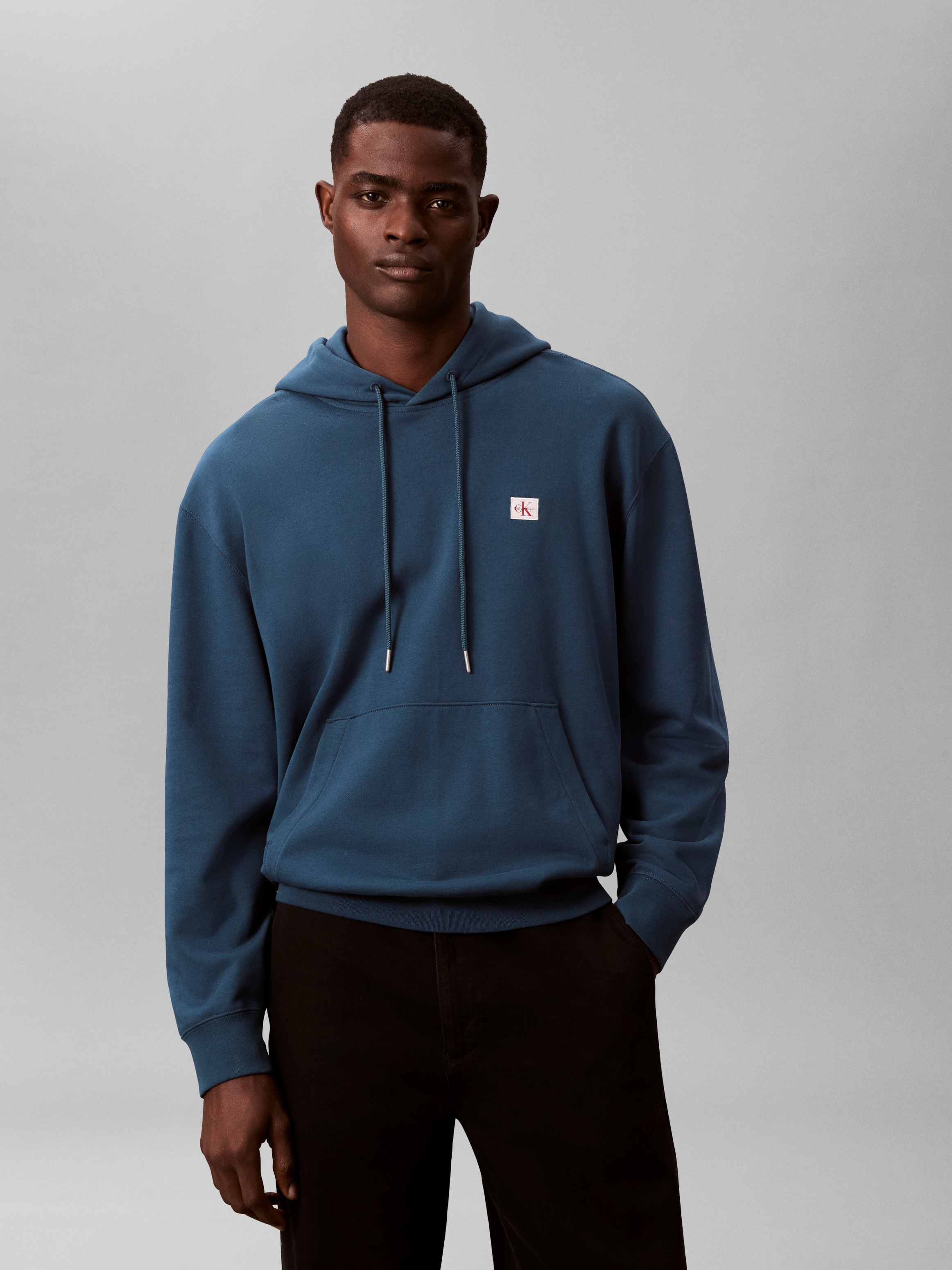 Calvin Klein Jeans Kapuzensweatshirt "400GSM TERRY BADGE HOODIE" günstig online kaufen