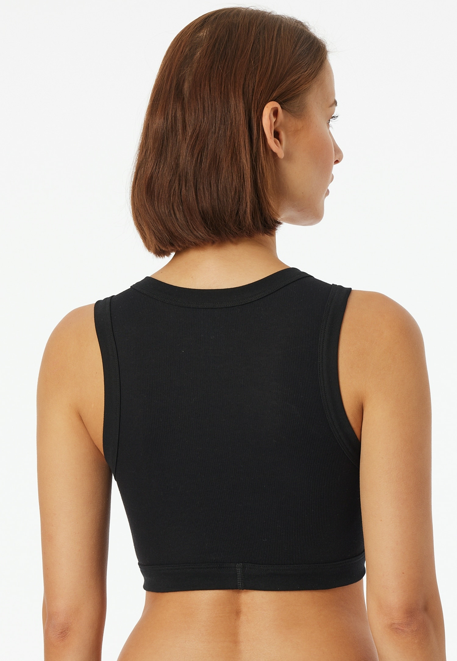 Schiesser Bustier »Revival Kollektion "Paula"«, Breite Abschlüsse an Dekolleté und Armausschnitt