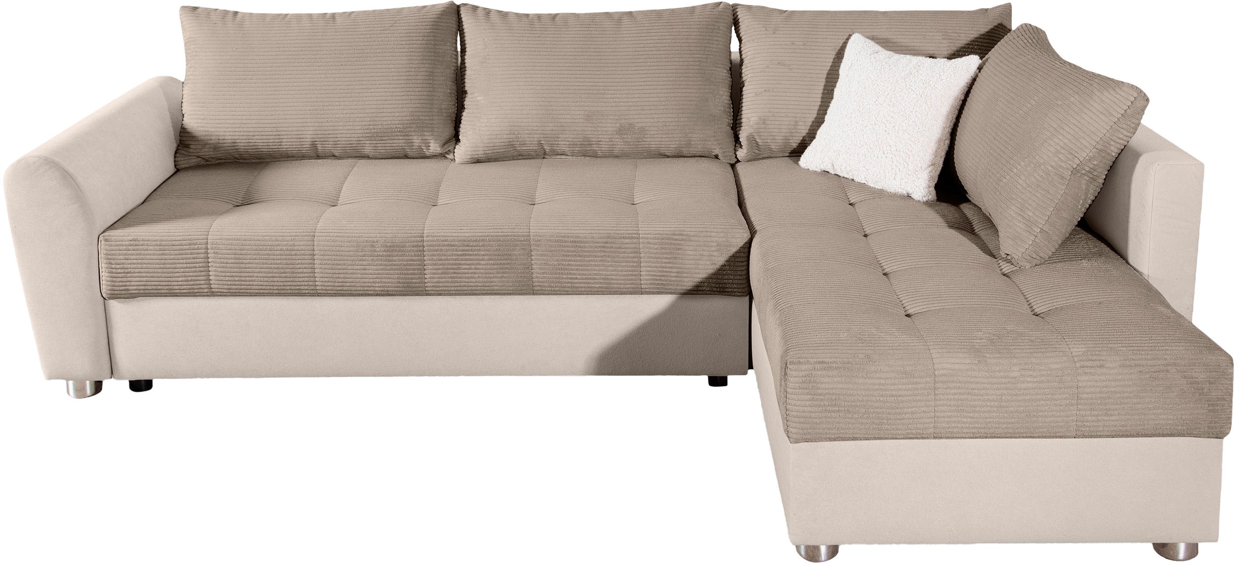 COLLECTION AB Ecksofa "JANA XL-Sofa L-Form", inkl. Bettfunktion, Bettkasten günstig online kaufen