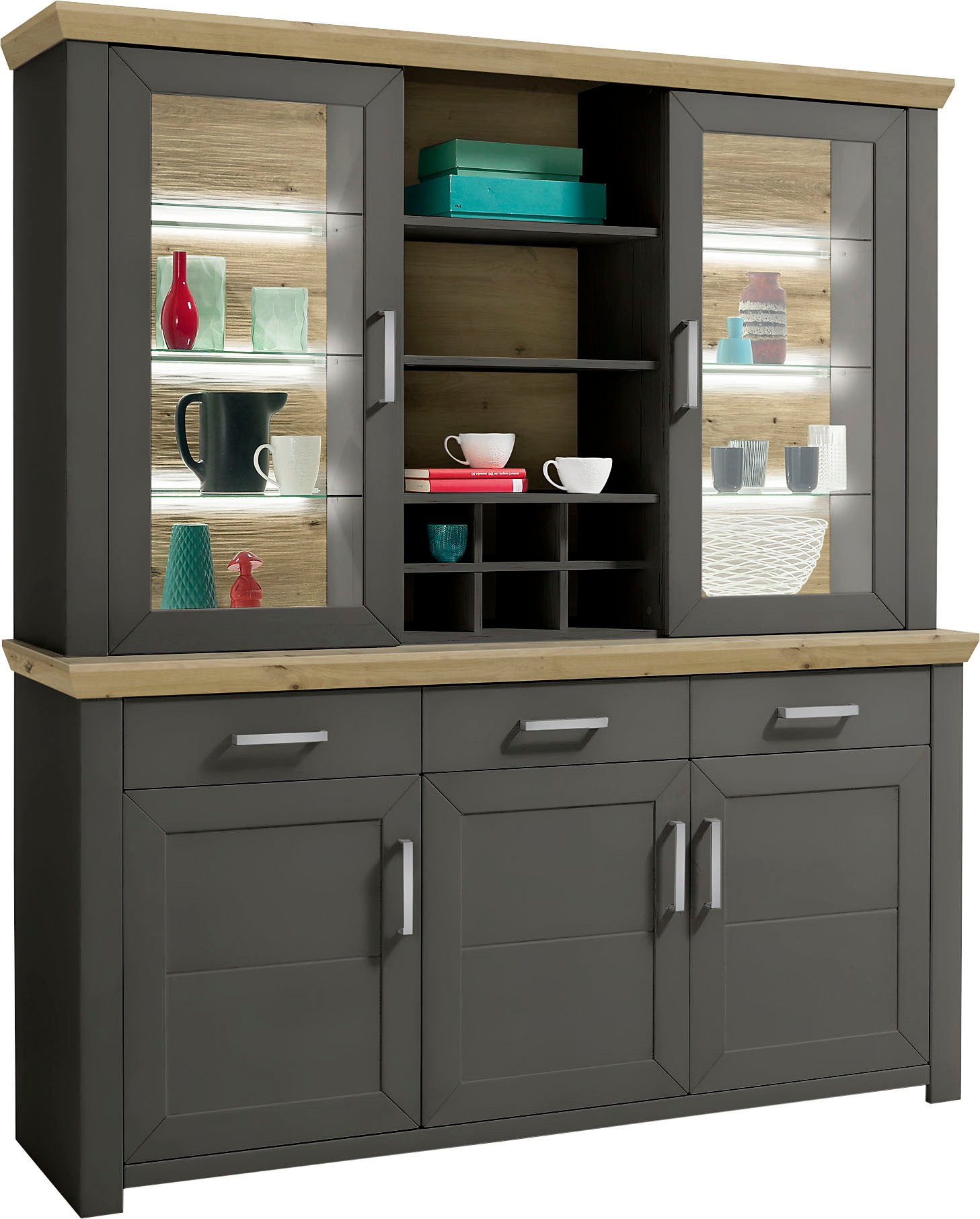 set one by Musterring Schrank-Set "York" 2 Stk. tlg. günstig online kaufen