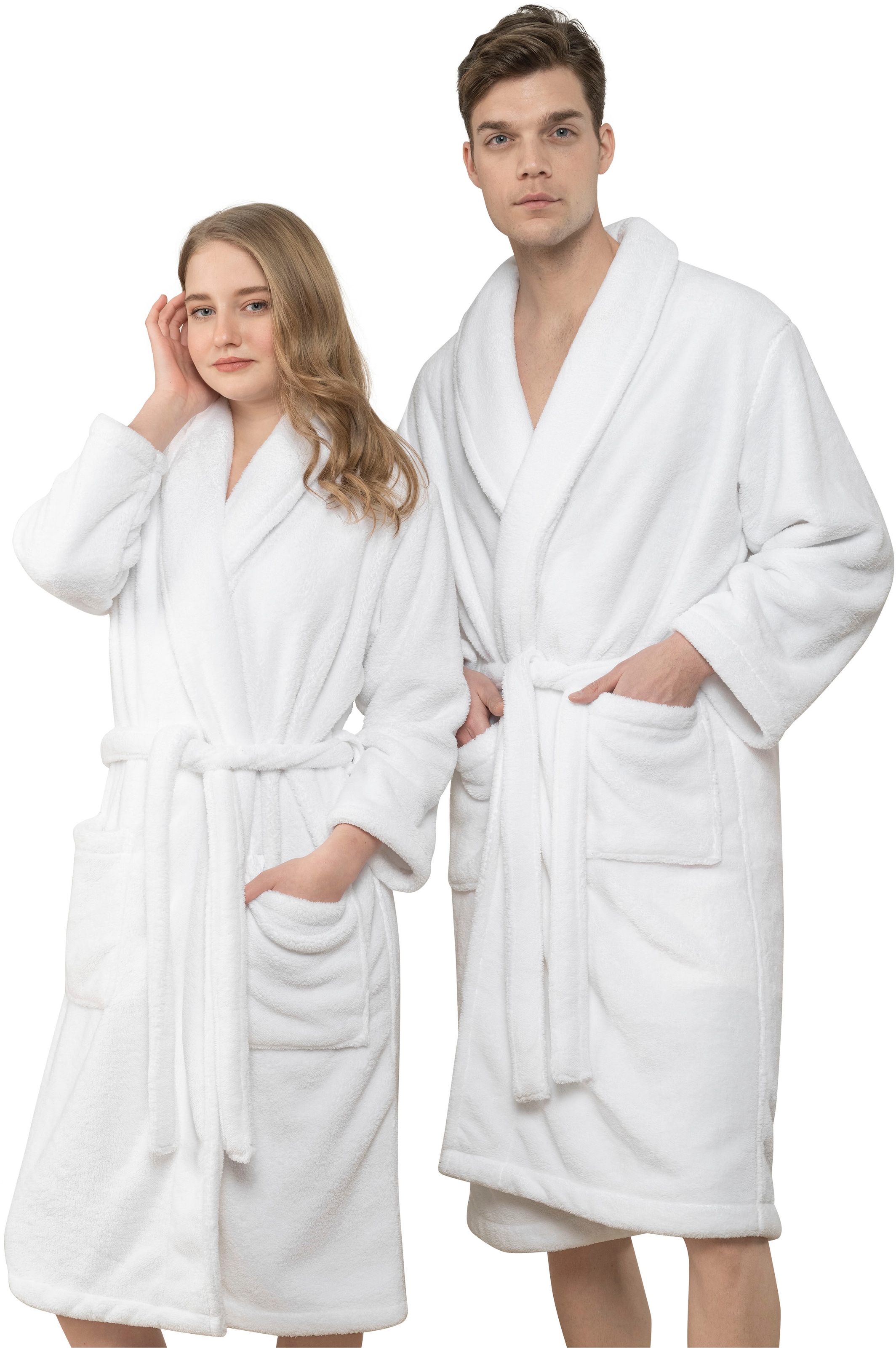 HAMMETEX Bademantel "Bademantel unisex, ultraweicher & flauschiger Fleecema günstig online kaufen