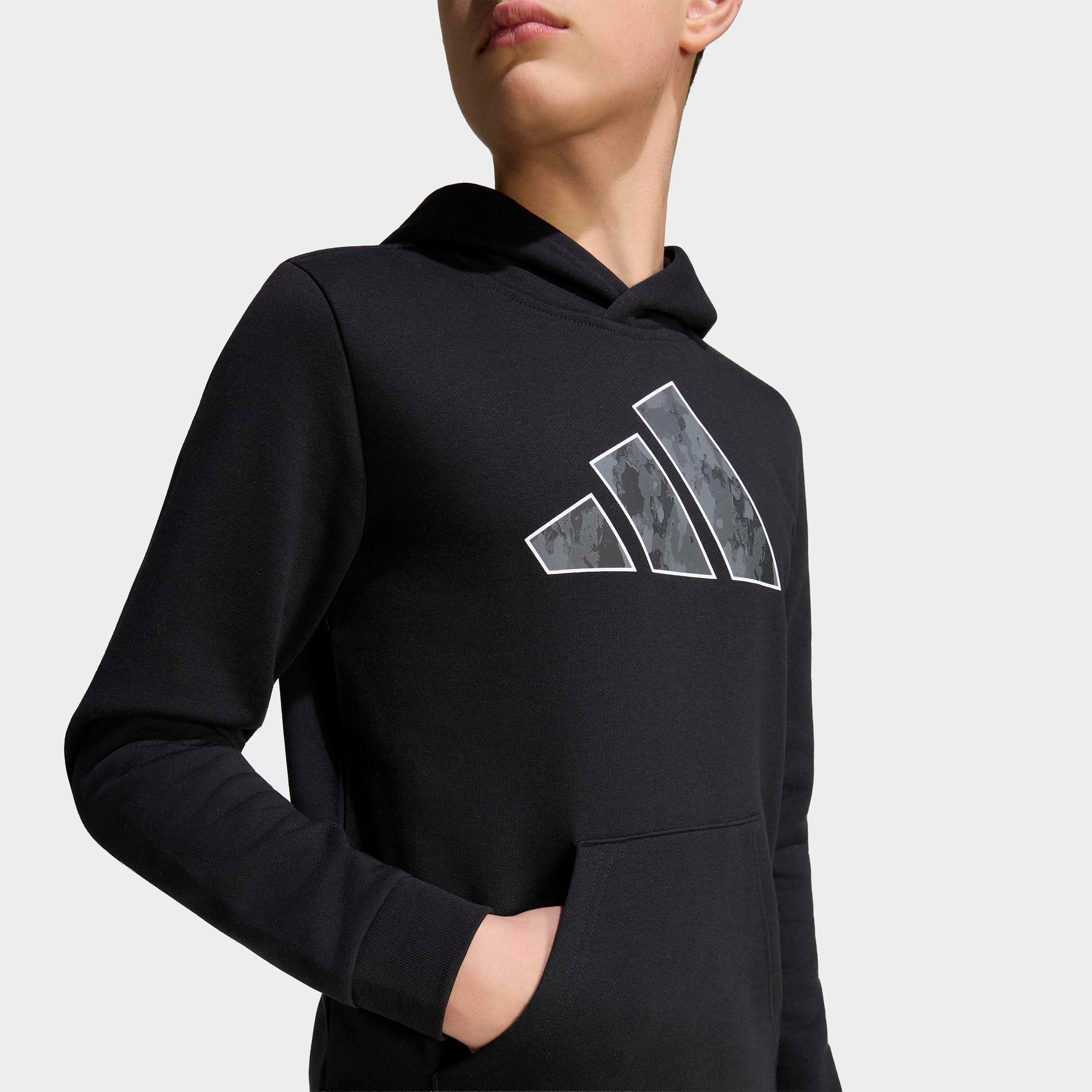 adidas Sportswear Kapuzensweatshirt »GRAFIK KIDS HOODIE, CAMOUFLAGE«, für Kinder, mit Kapuze, Rundhalsausschnitt, normale Länge
