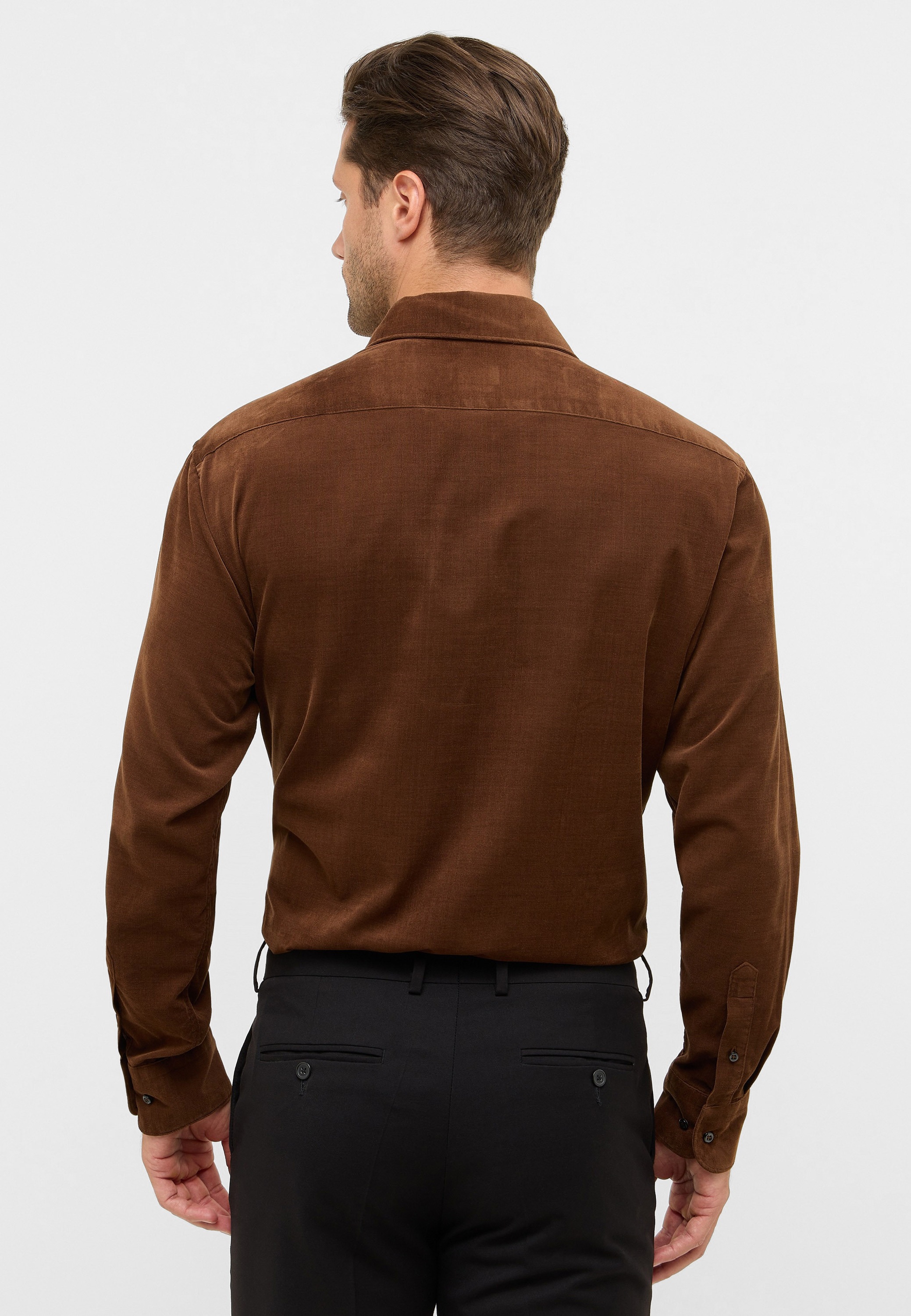 Eterna Langarmhemd »MODERN FIT«, EASY IRON (bügelleicht)