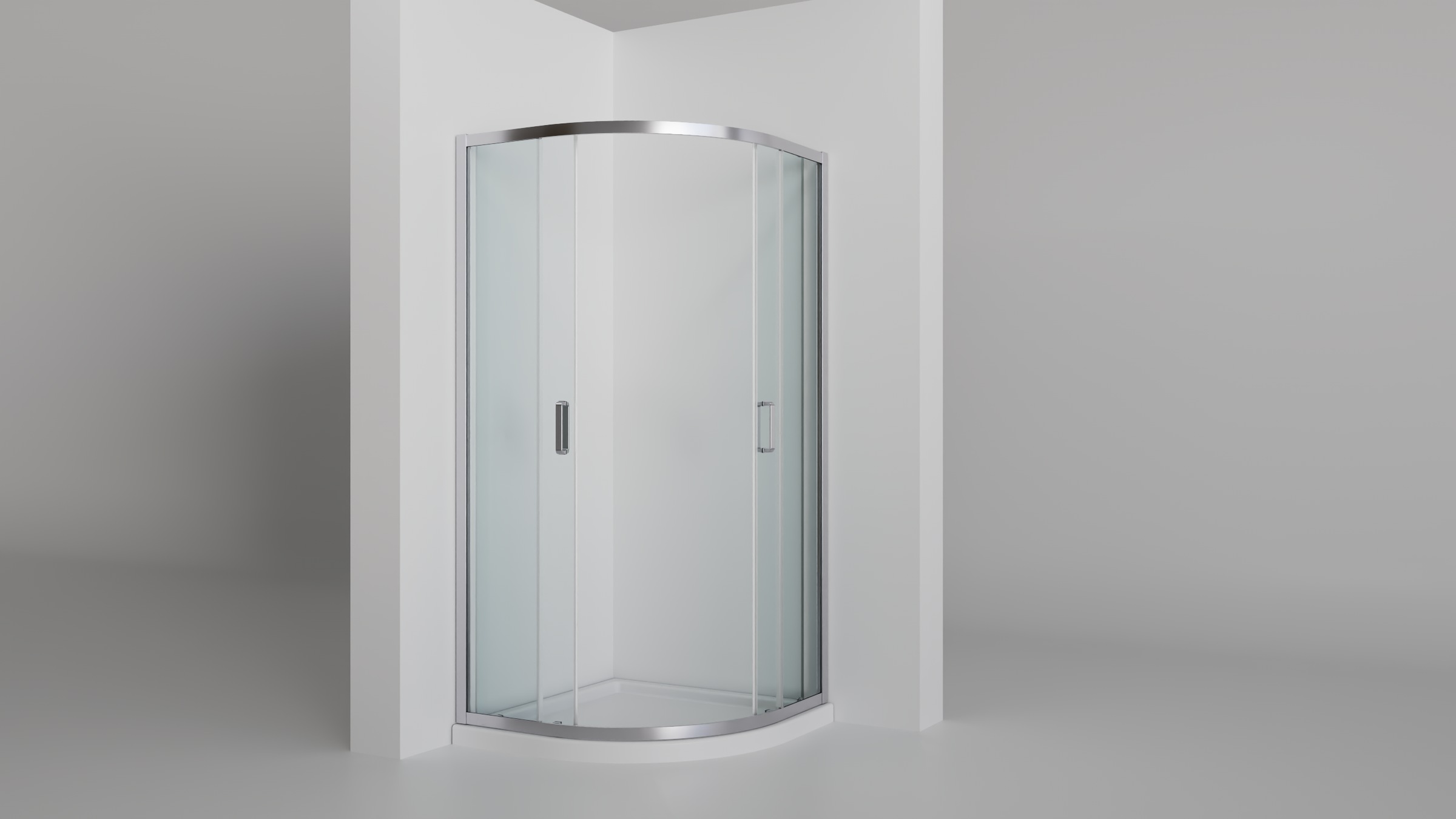 welltime Runddusche Der Klassiker mit verbessertem Rahmen und neuem Rollensystem