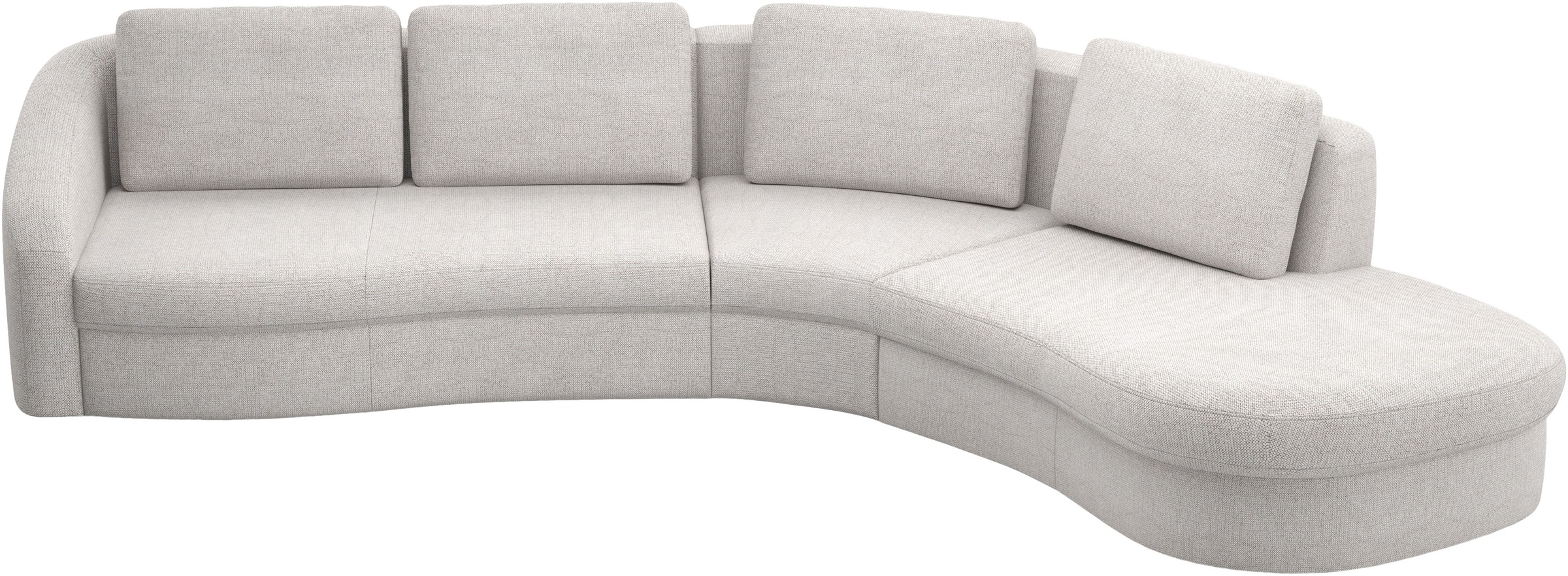 Ecksofa SIT & MORE "Jazz L-Form", beige (linen), B:366cm H:88cm T:230cm, 100% Polyester, Sofas, Ecksofa, In weiteren Größen erhältlich 6