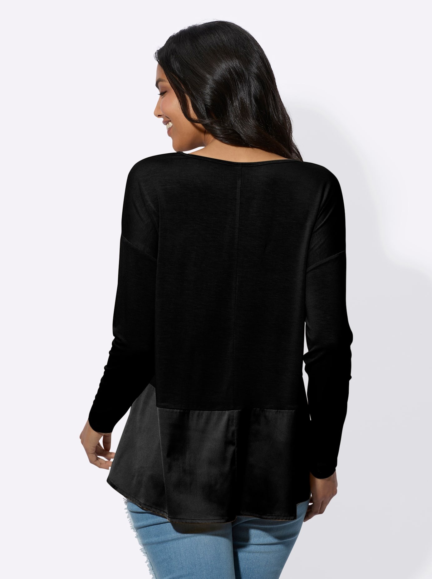 Thumbnail - Classic Basics Langarmshirt "Rundhals-Shirt" 1 Stk.