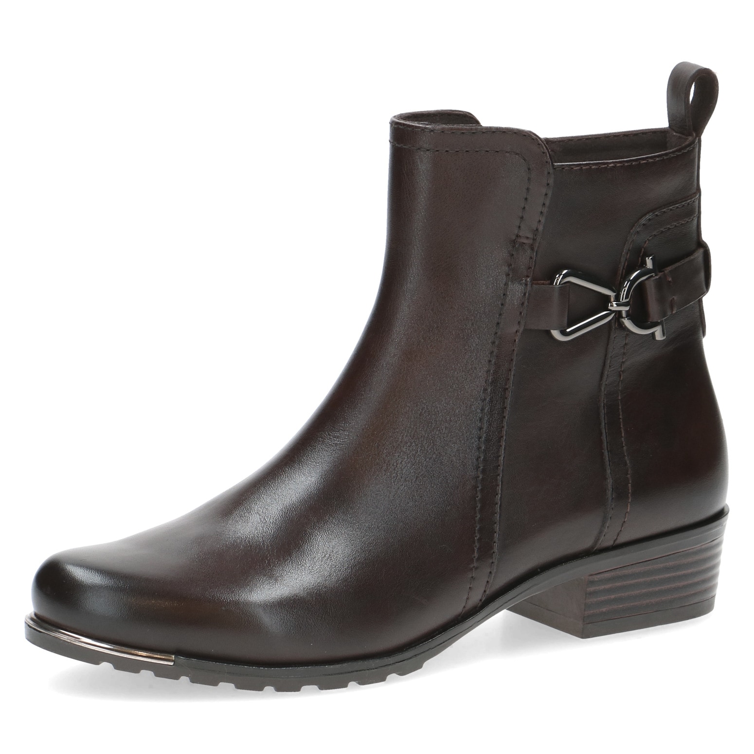 Caprice Stiefelette, Blockabsatz, Businessschuh, Boots mit hübschem Zierele günstig online kaufen