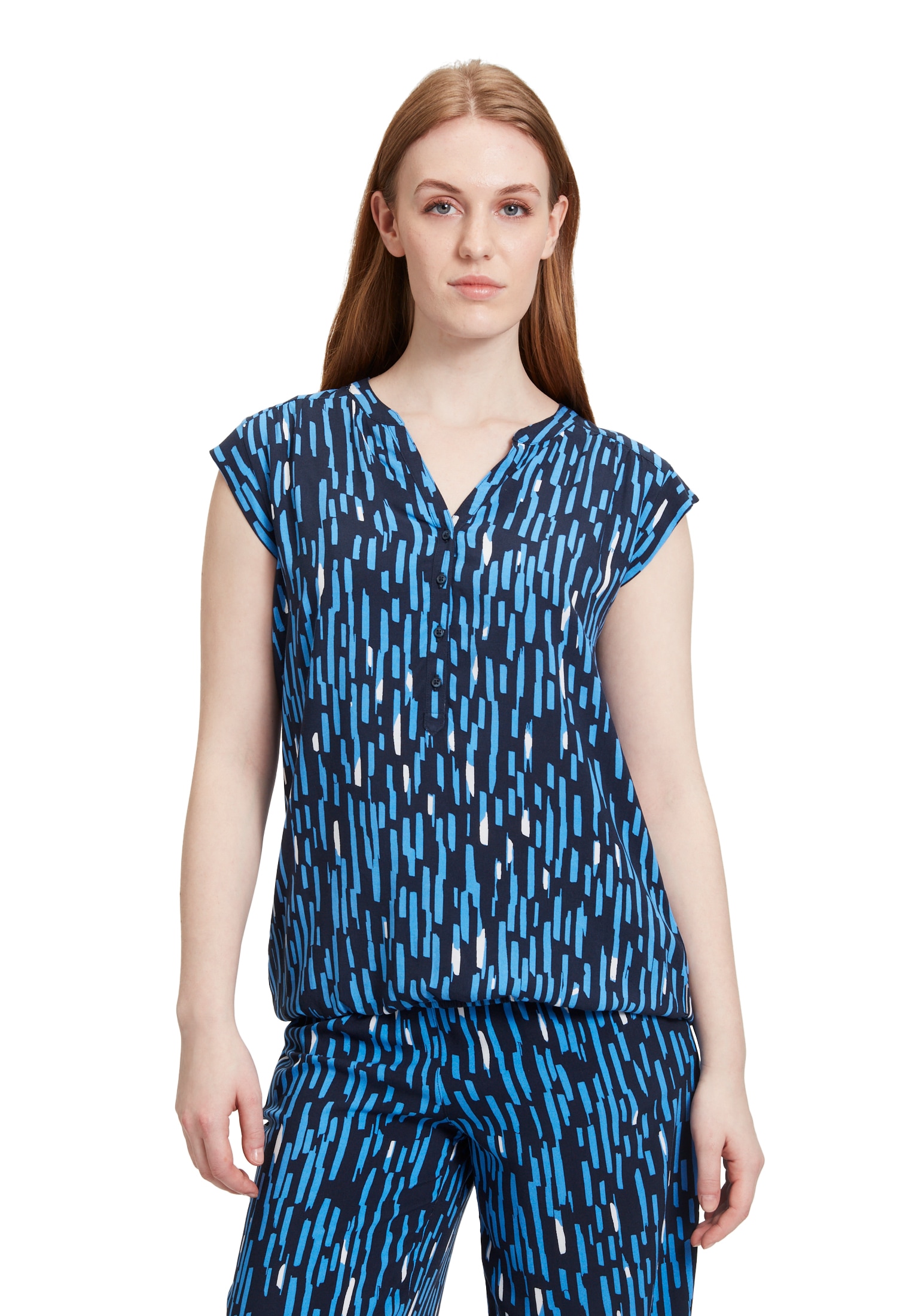 Betty&Co Blusentop "Betty & Co Damen Blusentop mit Print" günstig online kaufen