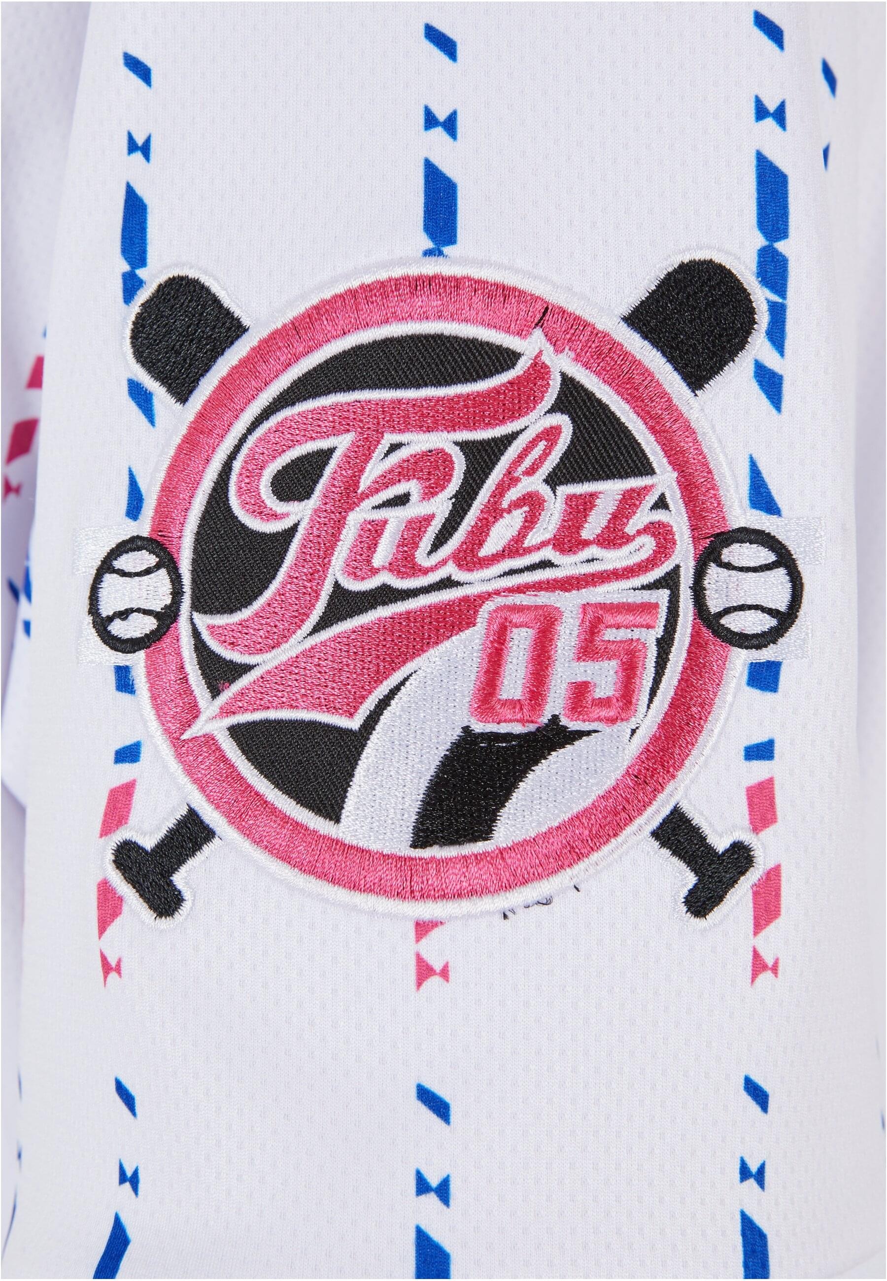 Fubu T-Shirt »Fubu Damen FW222-021-1 FUBU Varsity Stripe Baseball Jersey« 1 Stk. tlg.