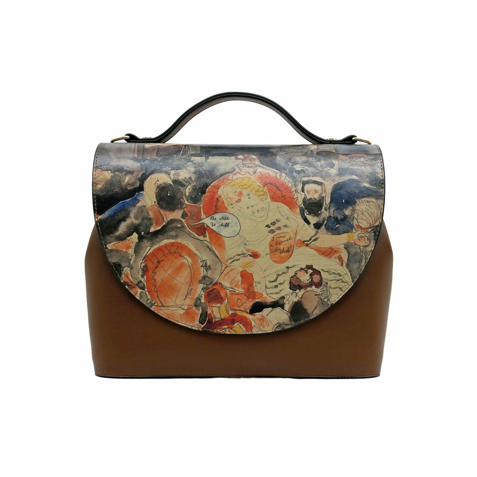 DOGO Henkeltasche "Handy Umhängetasche Be Still Schultertasche", Vegan günstig online kaufen