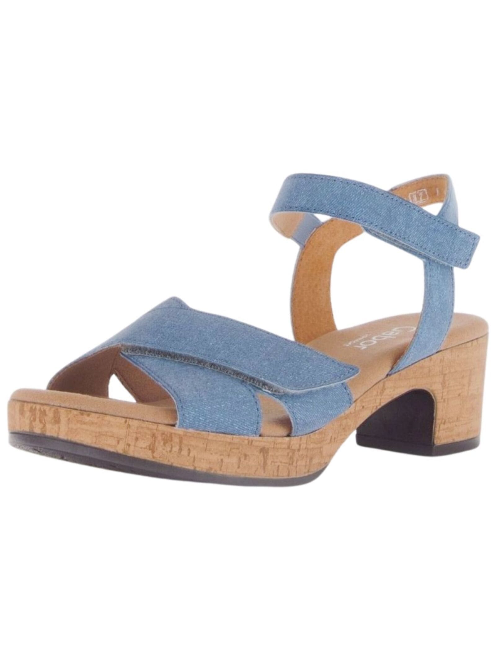 Gabor Comfort Riemchensandale "Gabor Comfort Sandalen Textil" günstig online kaufen
