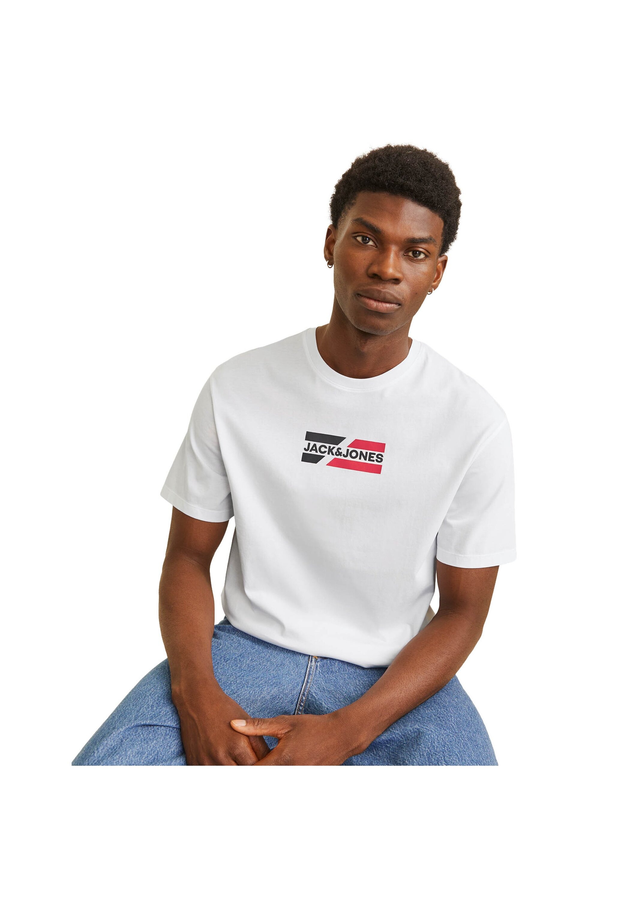 Jack & Jones T-Shirt »T-Shirt JJECORP GRAPHIC TEE SS 3PK 3er Pack« 3 tlg.