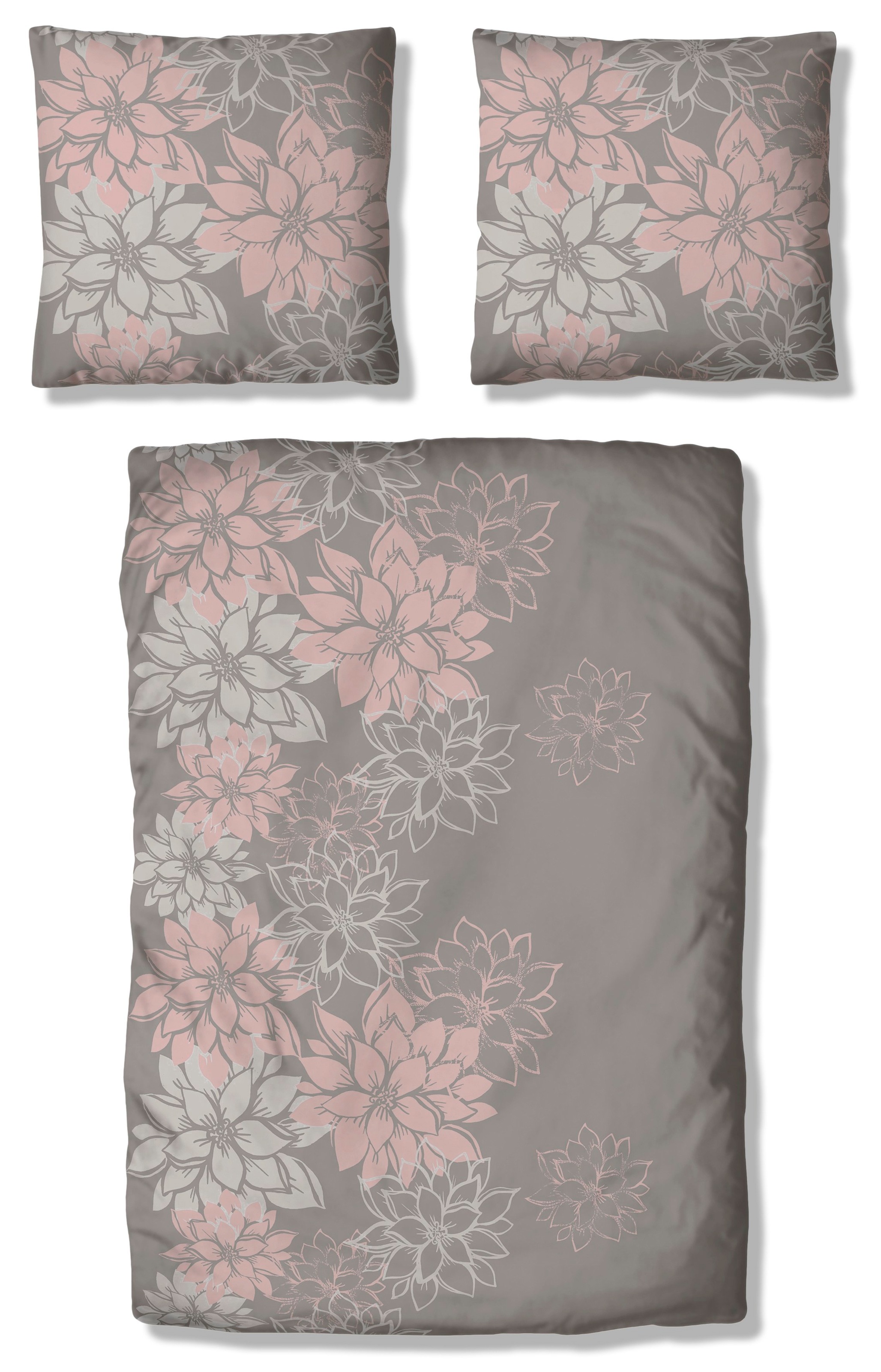 OTTO home Bettwäsche "Susan in Gr. 135x200 oder 155x220 cm" 2 tlg. in versc günstig online kaufen