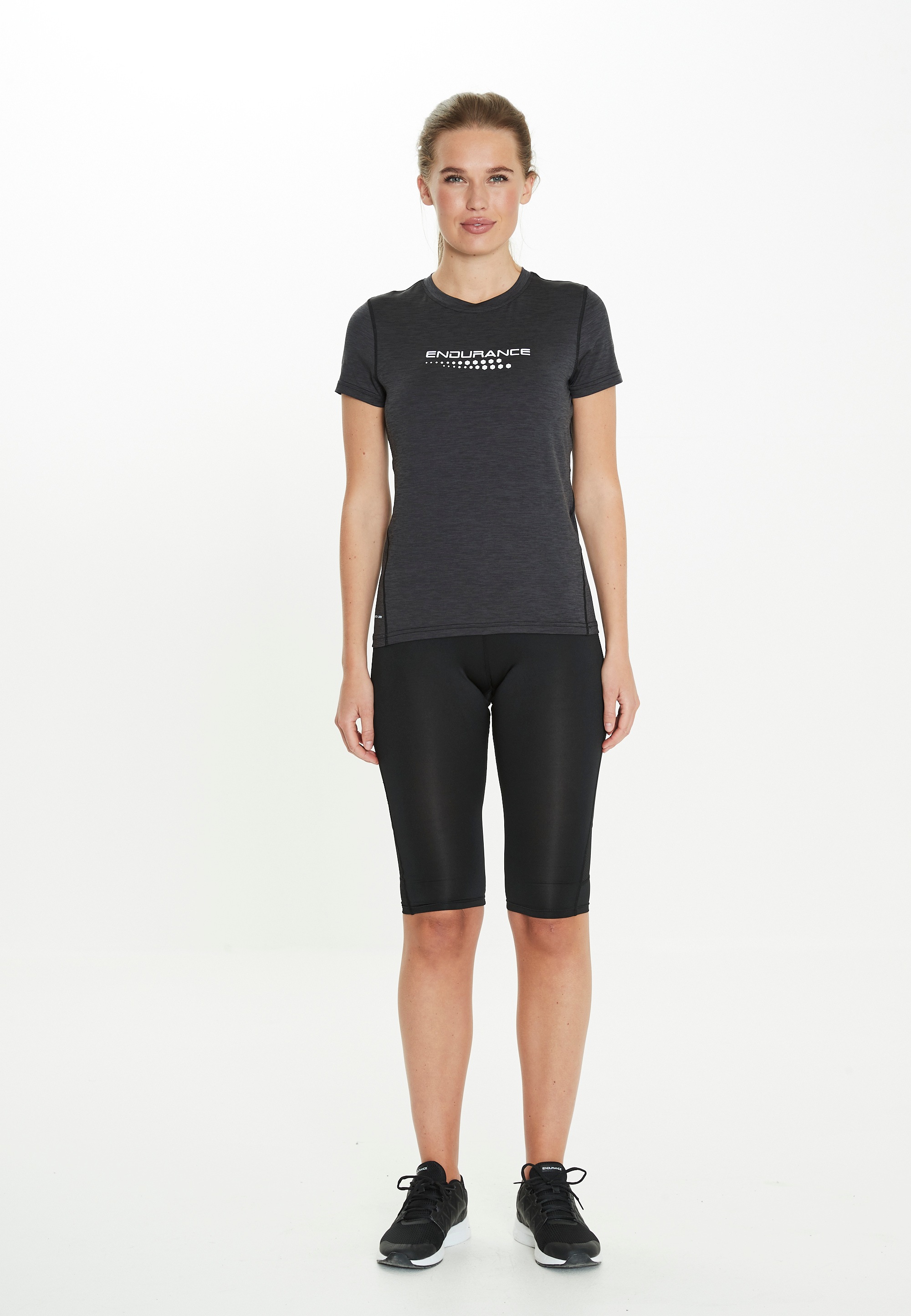 ENDURANCE Funktionsshirt »WANGE MELANGE«, (1 tlg.), mit innovativer QUICK DRY-Technologie
