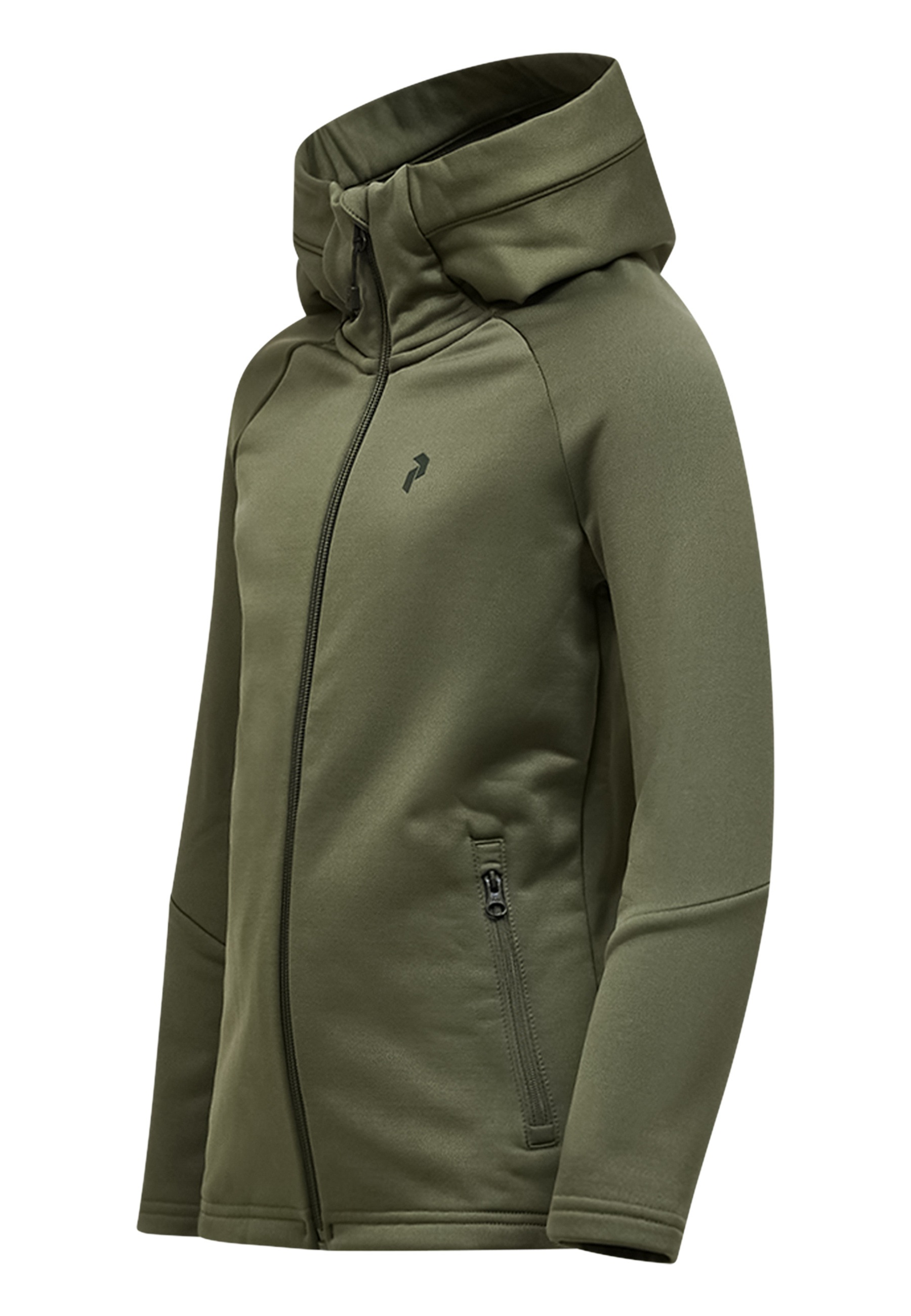 Peak Performance Fleecejacke »Jr Rider Essentials Midlayer Zip Hood« mit sportivem Design