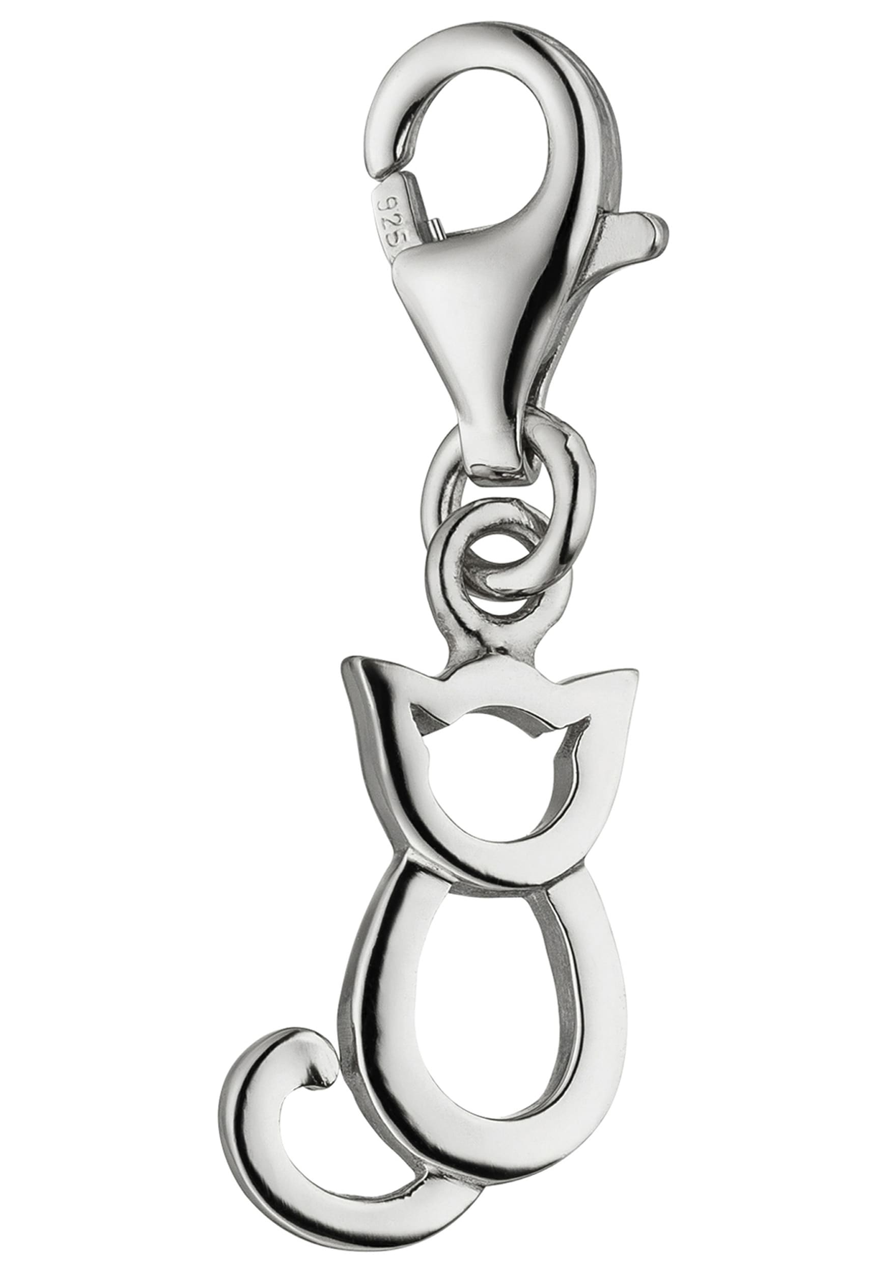 JOBO Charm-Einhänger »Katze«, 925 Silber online bestellen | BAUR