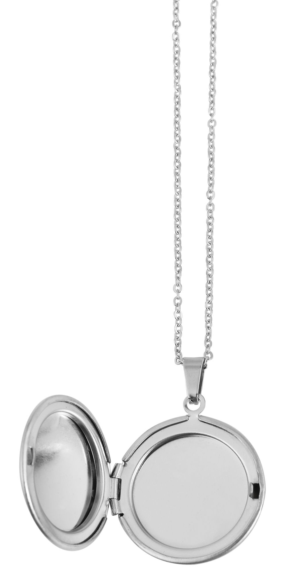 Adelia´s Kette ohne Anhänger »Unisex Halskette – Medaillon aus Edelstahl 43 cm« Ein stilvolles Geschenk für besondere Momente