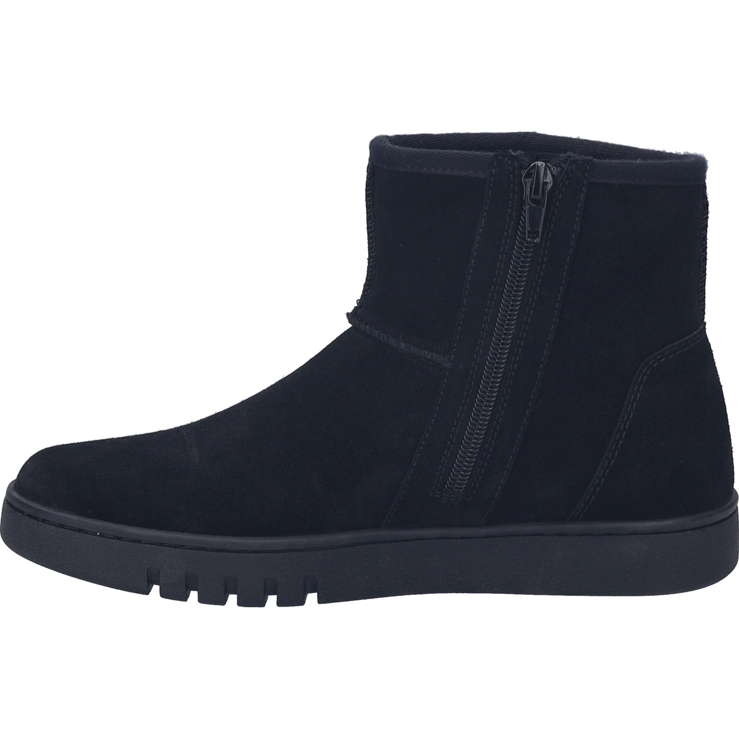 Stiefelette JOSEF SEIBEL "Jessie 09, schwarz", Damen, Gr. 36, schwarz, Obermaterial: 100% Lammfell LF., Schuhe Stiefelette 2
