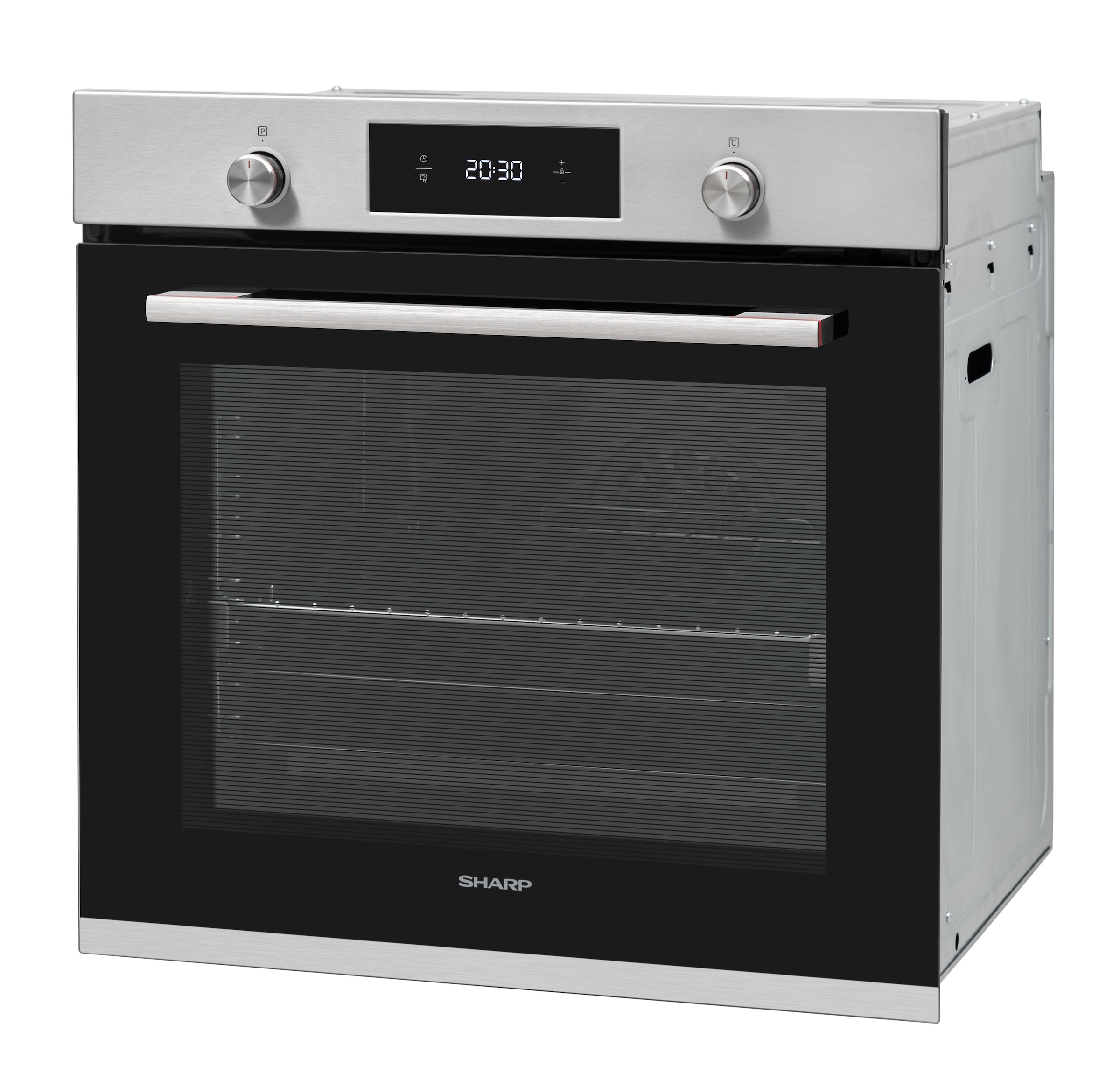 Sharp Einbaubackofen  »K-71P28INM-EU«, mit Vollauszug, Pyrolyse-Selbstreinigung, Pyrolytische Reinigung