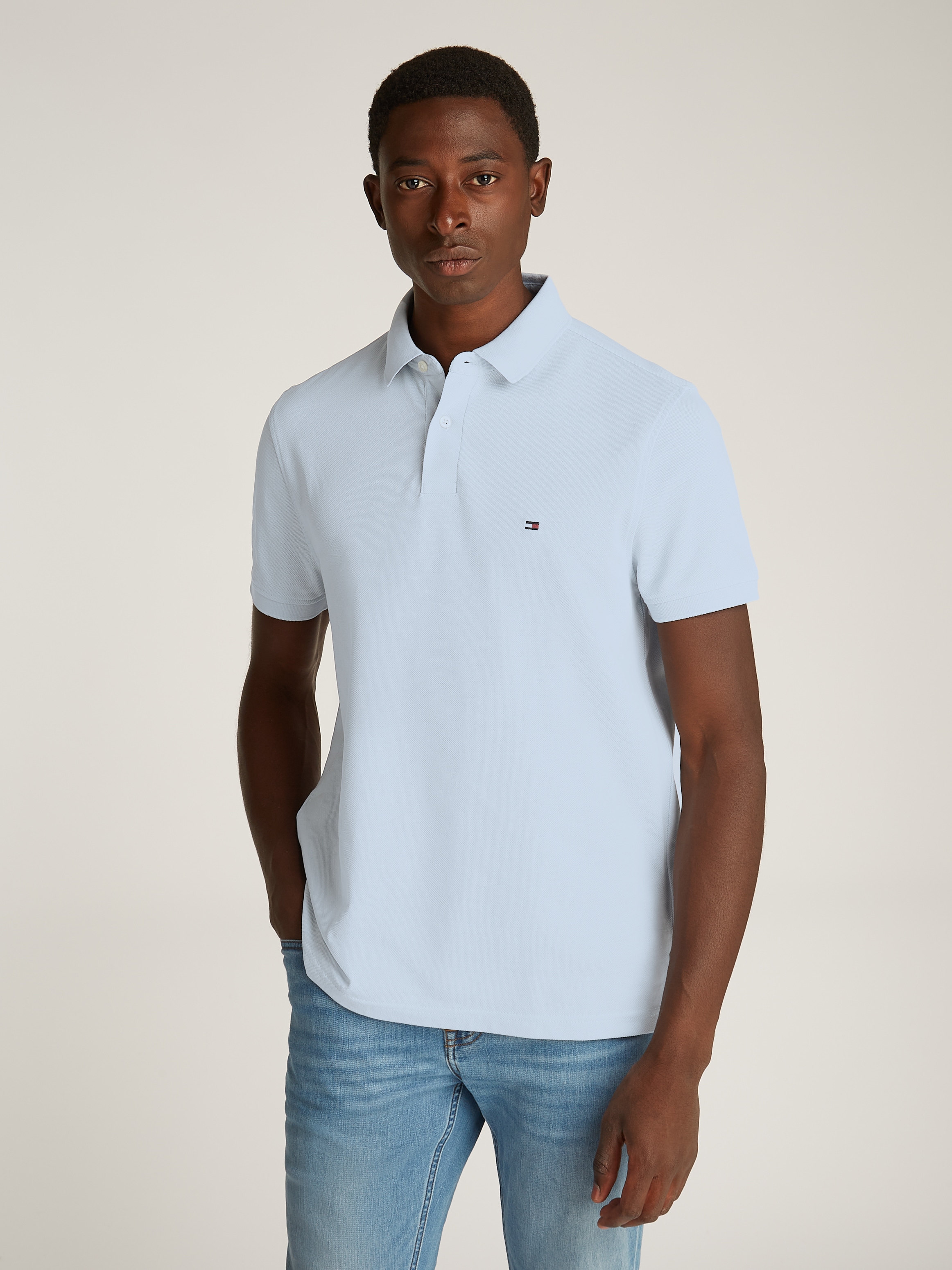 Tommy Hilfiger Poloshirt "1985 REGULAR POLO", mit Tommy Hilfiger Kontrastst günstig online kaufen