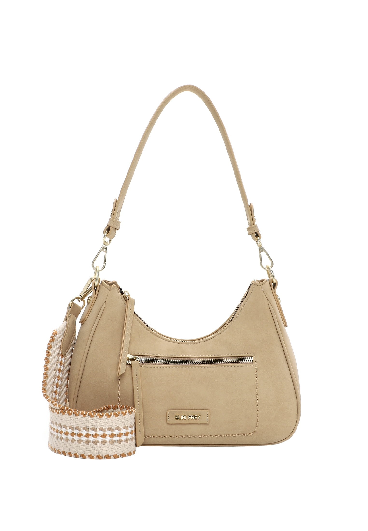 Suri Frey Sac Porté épaule Hobo Sfy Christy Small Sand One Size unisex