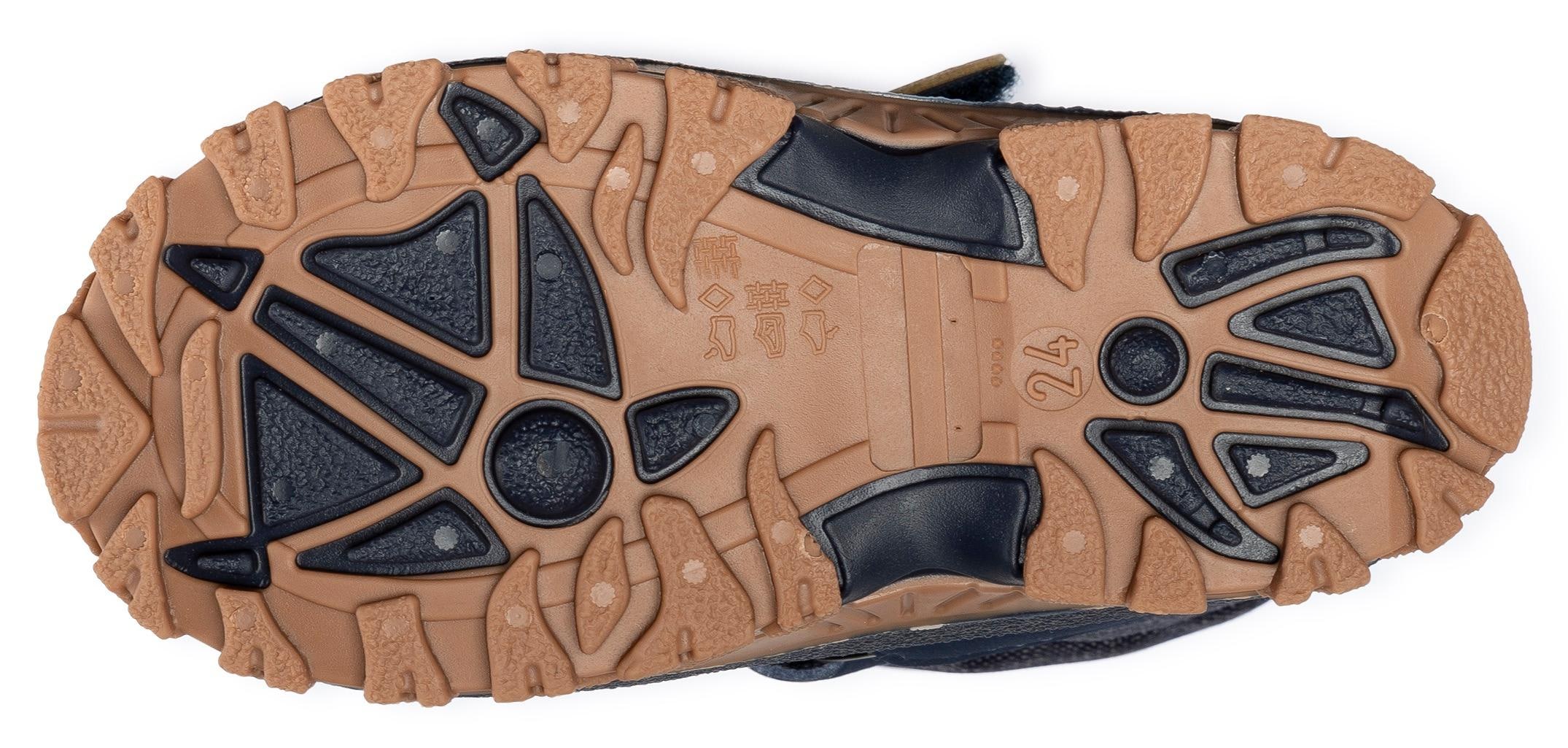 Lurchi Snowboots »Finn«, Winterboots mit Schurwolle, Größenschablone zum Download