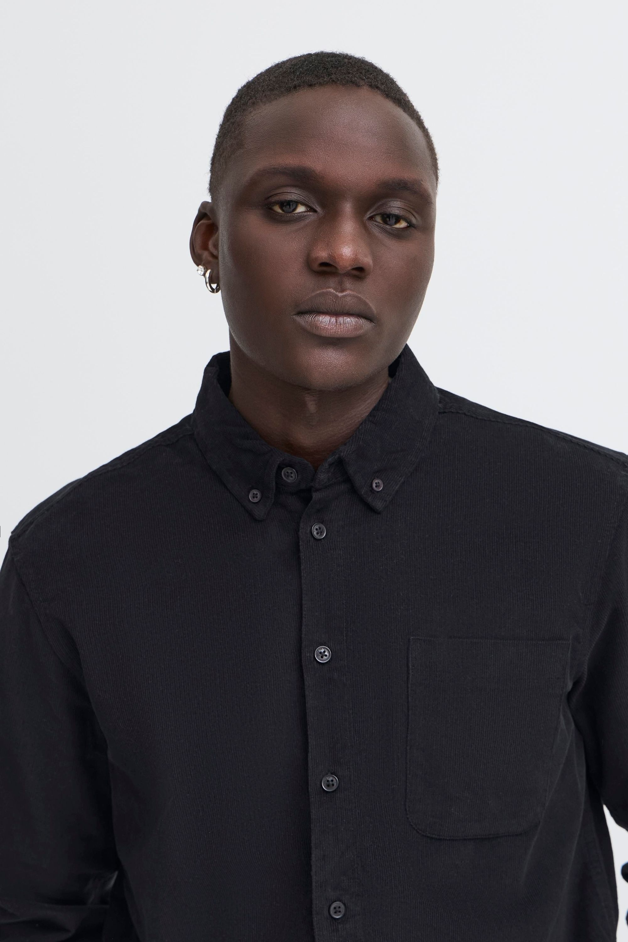 Blend Langarmhemd »BHDemir« Stilvolles Cordhemd mit Brusttasche