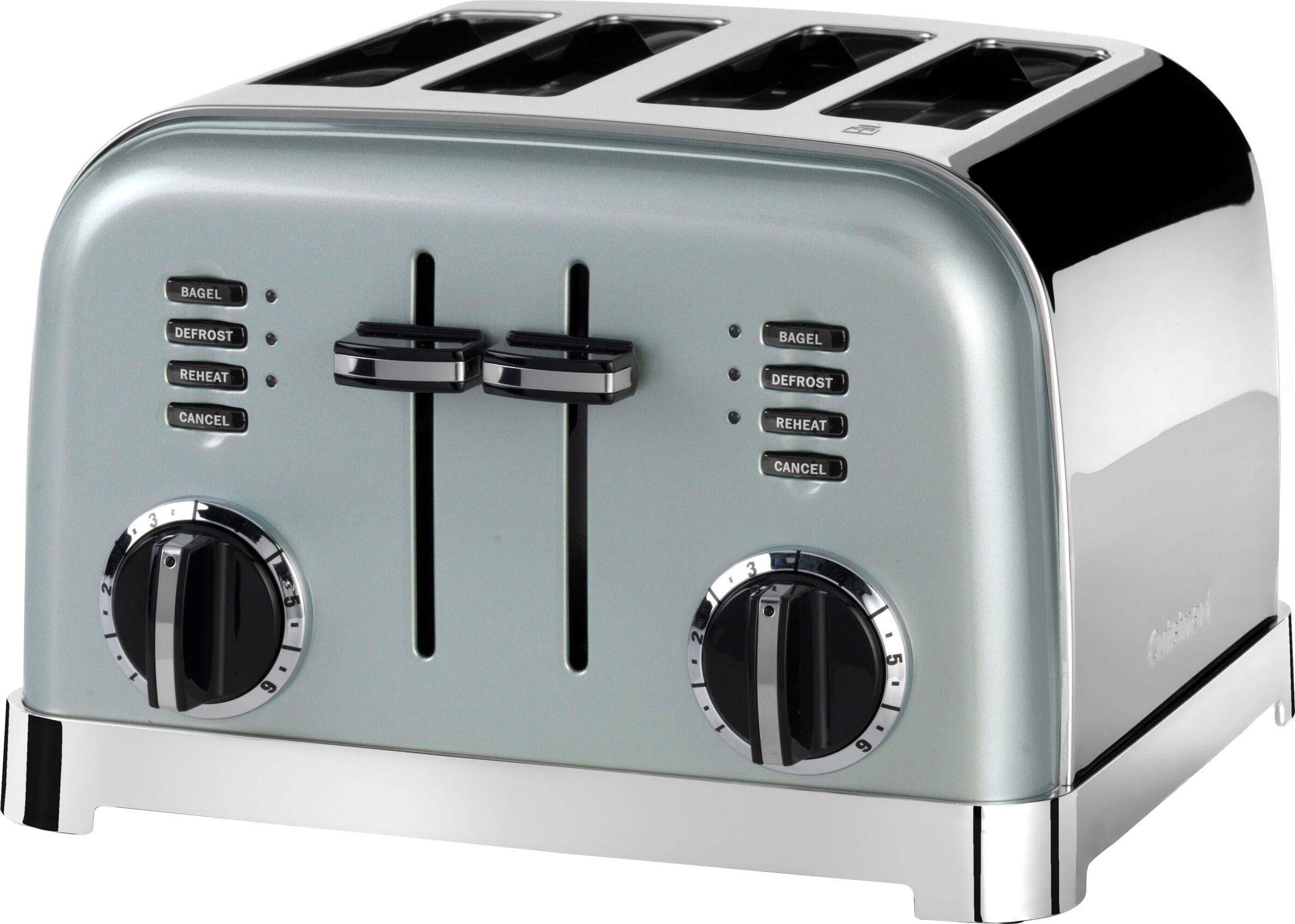 Toaster »CPT180GE«, für 4 Scheiben, 1800 W, extra breite Toastschlitze, Retro Design